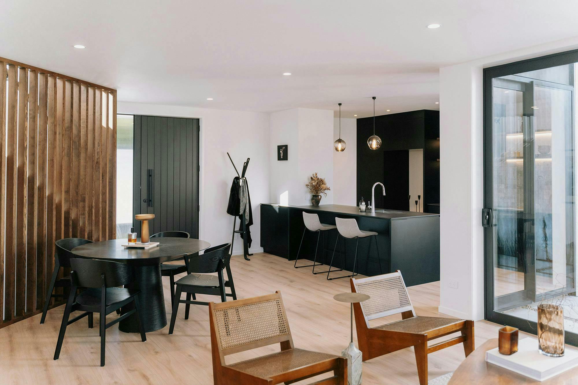 66 Huia Road Townhouses Modern Townhouses Construkt Architects Auckland Interior