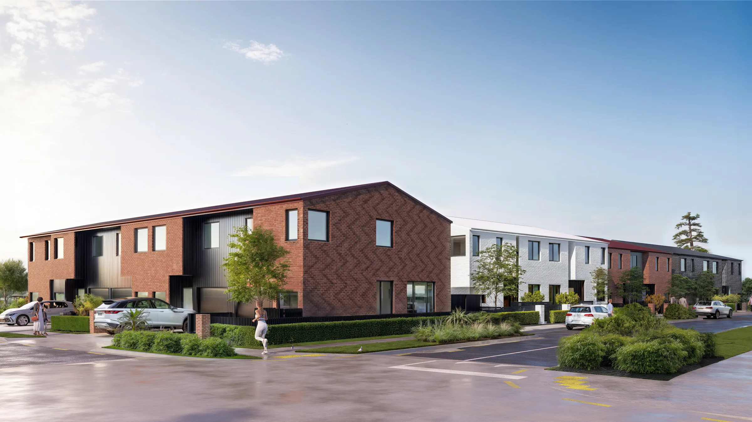 AO23 Apartments Construkt Architects Auckland Road Perspective