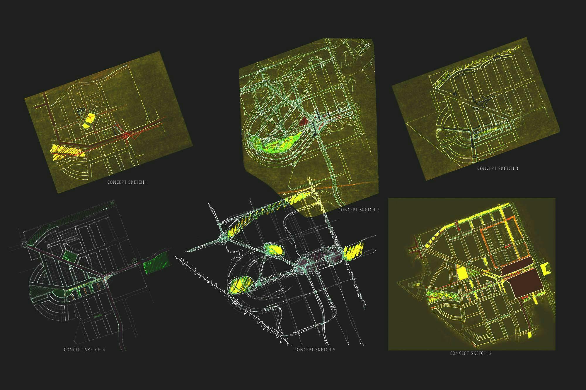 Addison Balance Land Masterplanning Construkt Architects Auckland Masterplan Concept Sketches