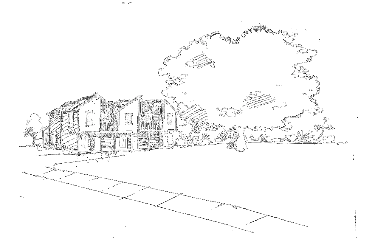 Akakura Superlot Waikato Multi unit design 4 Construkt Architects Sketch 1