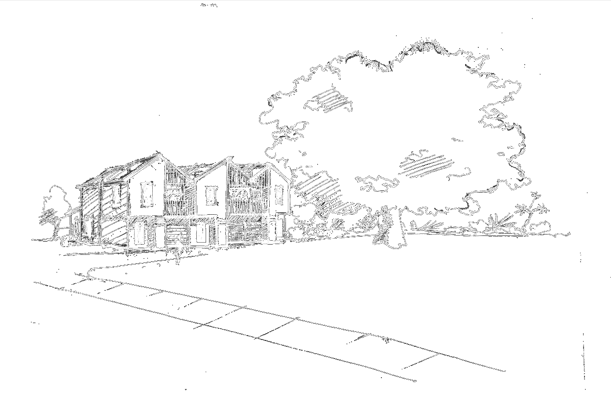 Akakura Superlot Waikato Multi unit design 4 Construkt Architects Sketch 1