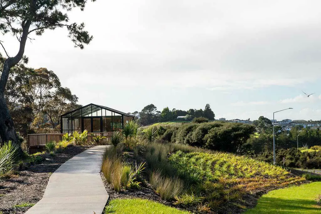 Ara Hills Sales and Information Center Commercial Architecture Construkt Architects Auckland