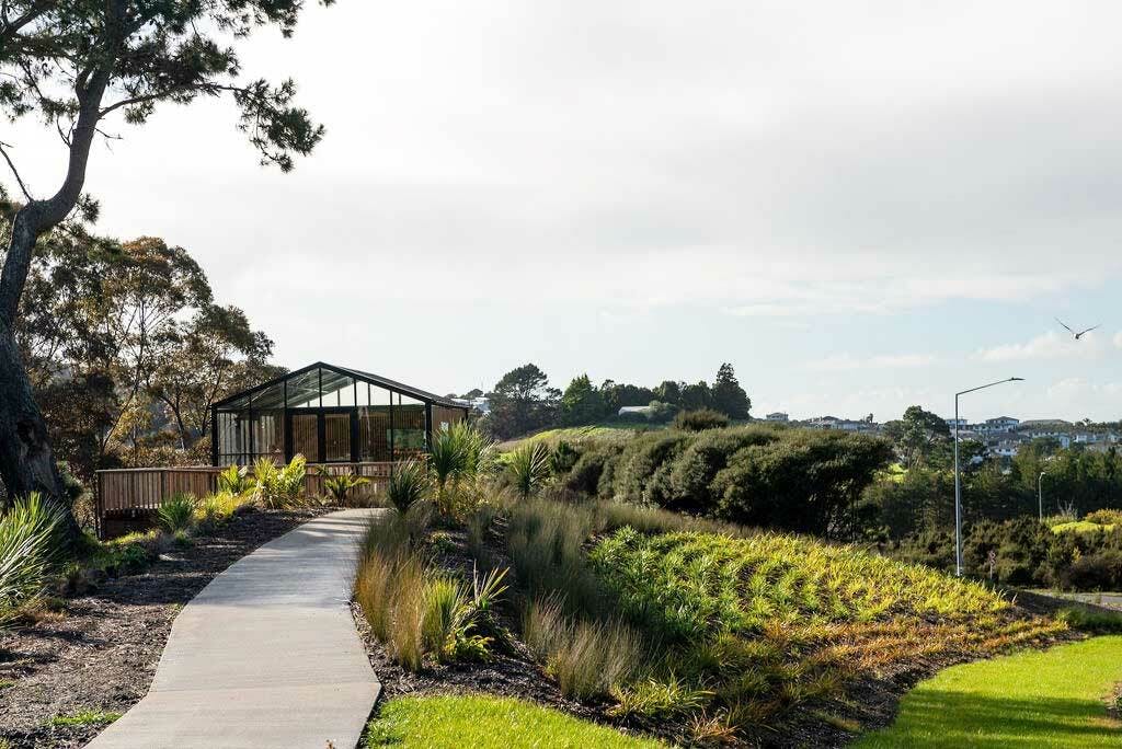 Ara Hills Sales and Information Center Commercial Architecture Construkt Architects Auckland