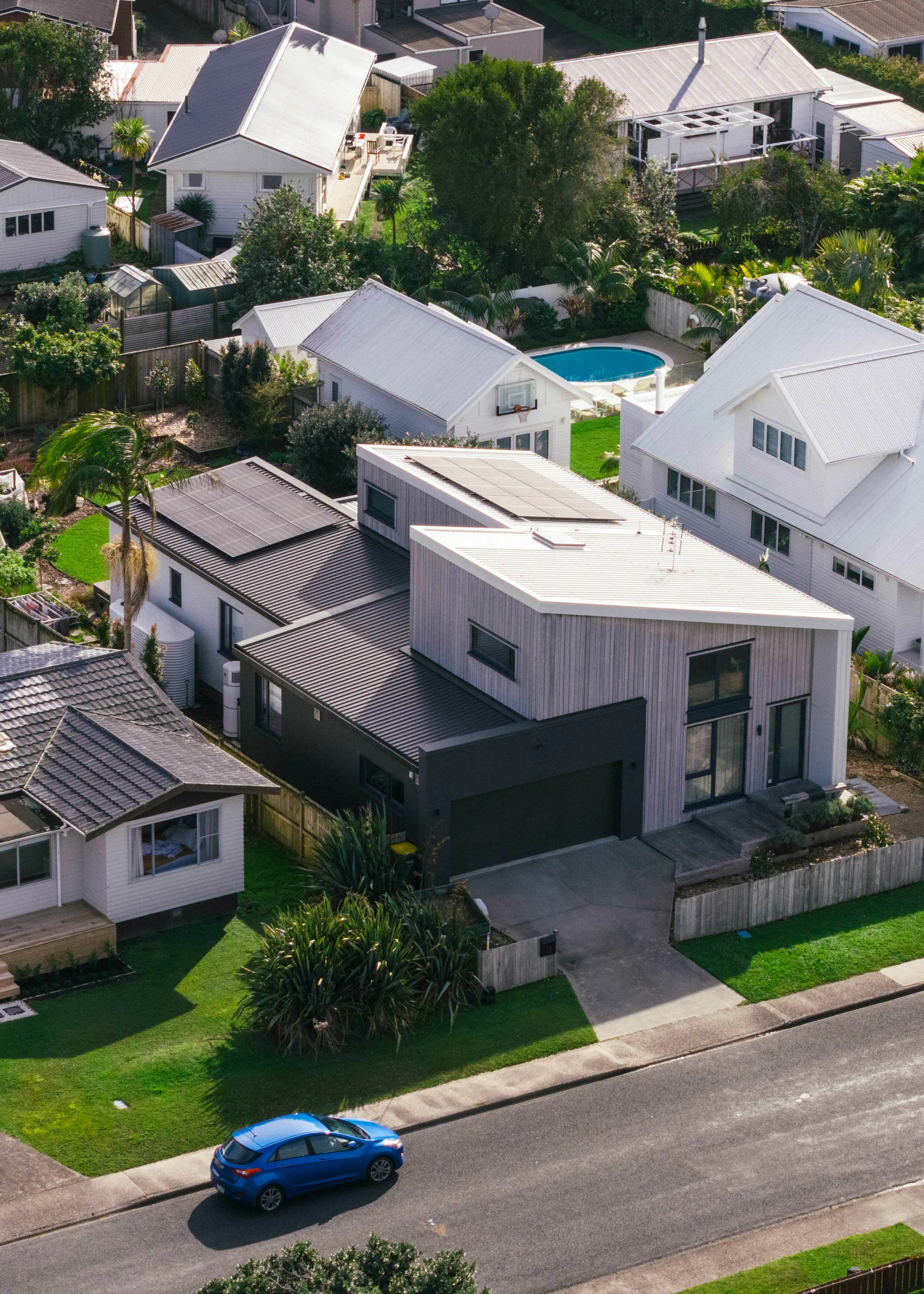 Ashforth Nielson Passive House Construkt Architects Auckland Drone Shot Portrait
