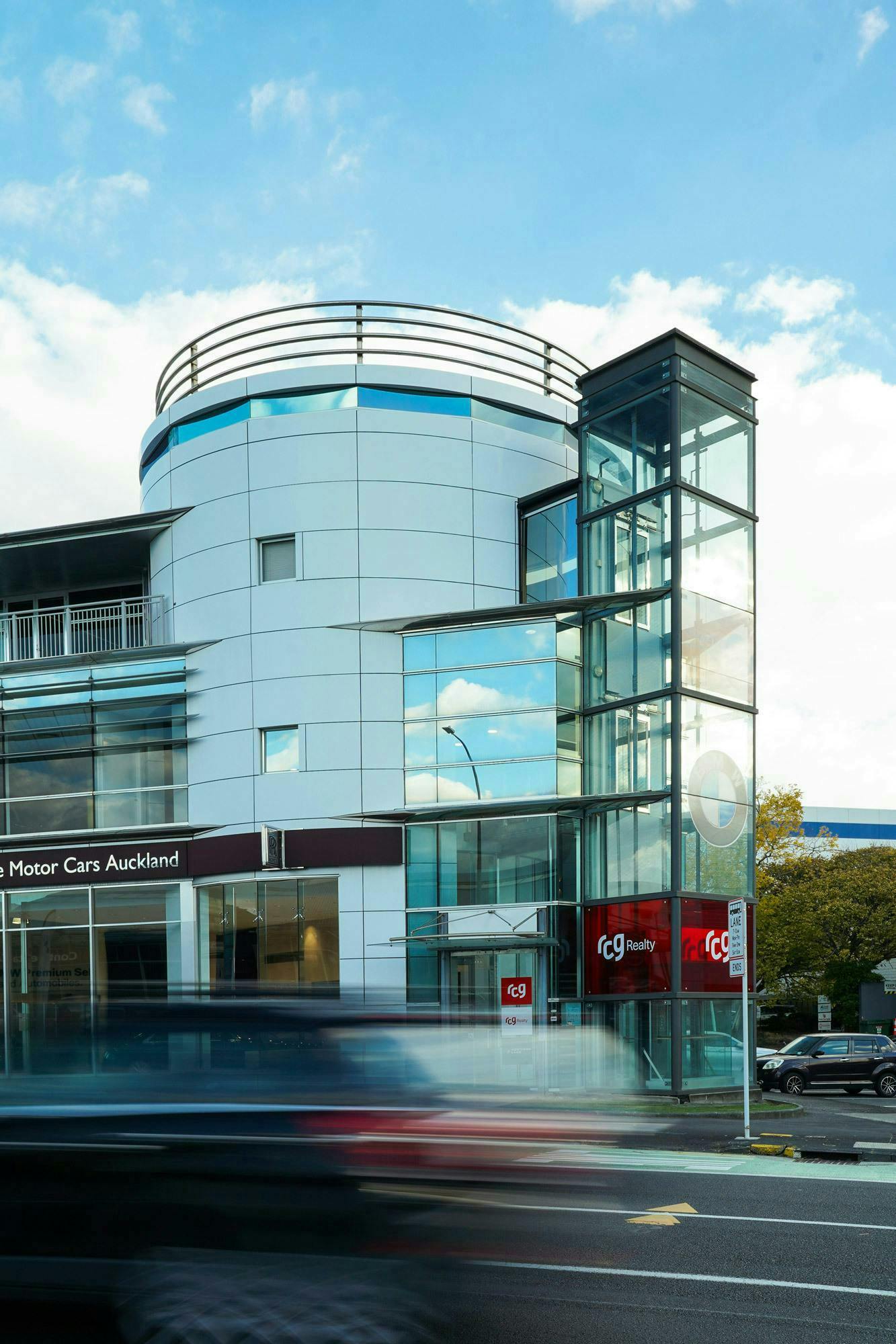 Auckland City BMW Commercial Architecture Construkt Architects Auckland Corner