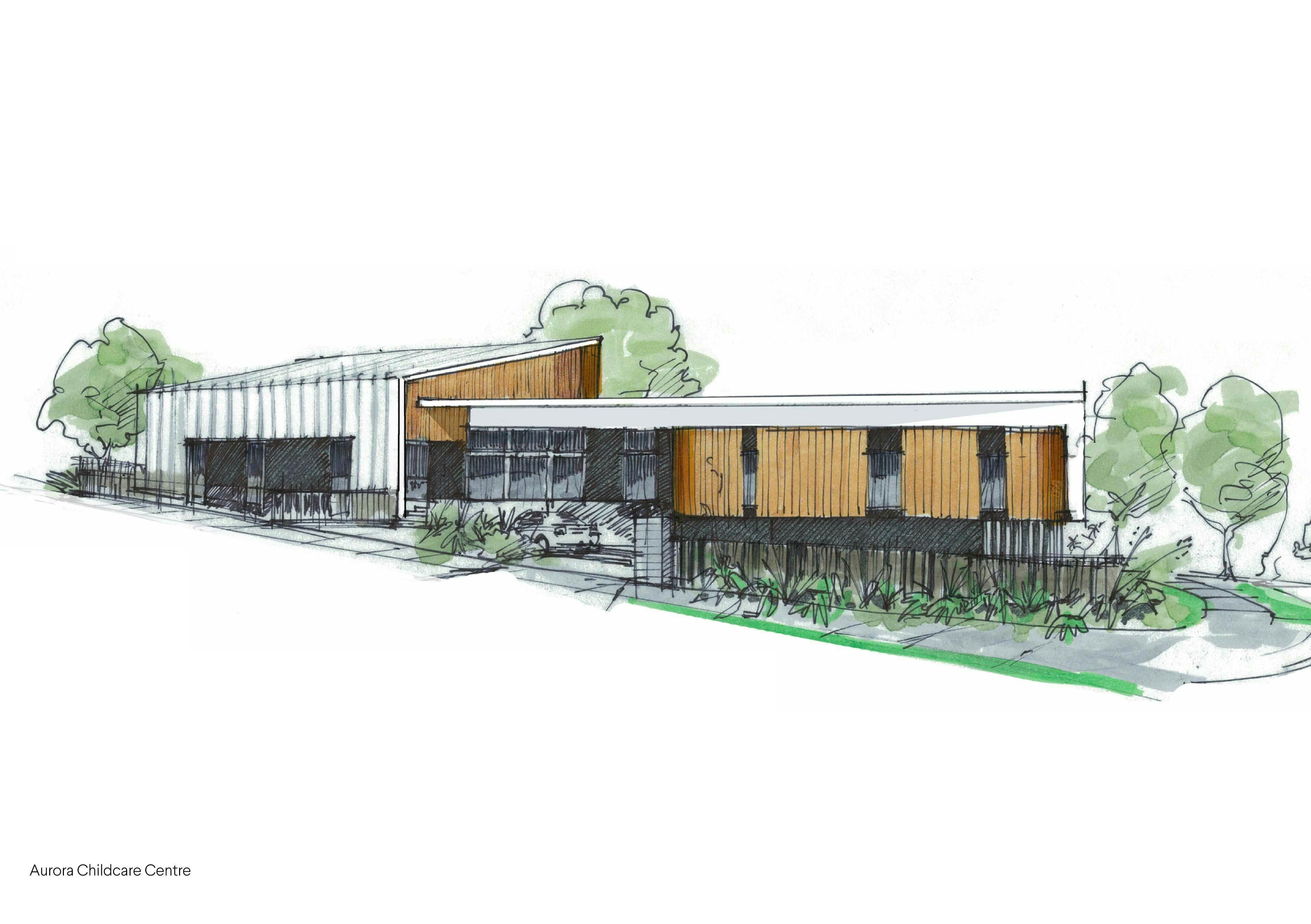 Aurora Childcare Centre Concept Design Peacocke South Construkt Architects preview