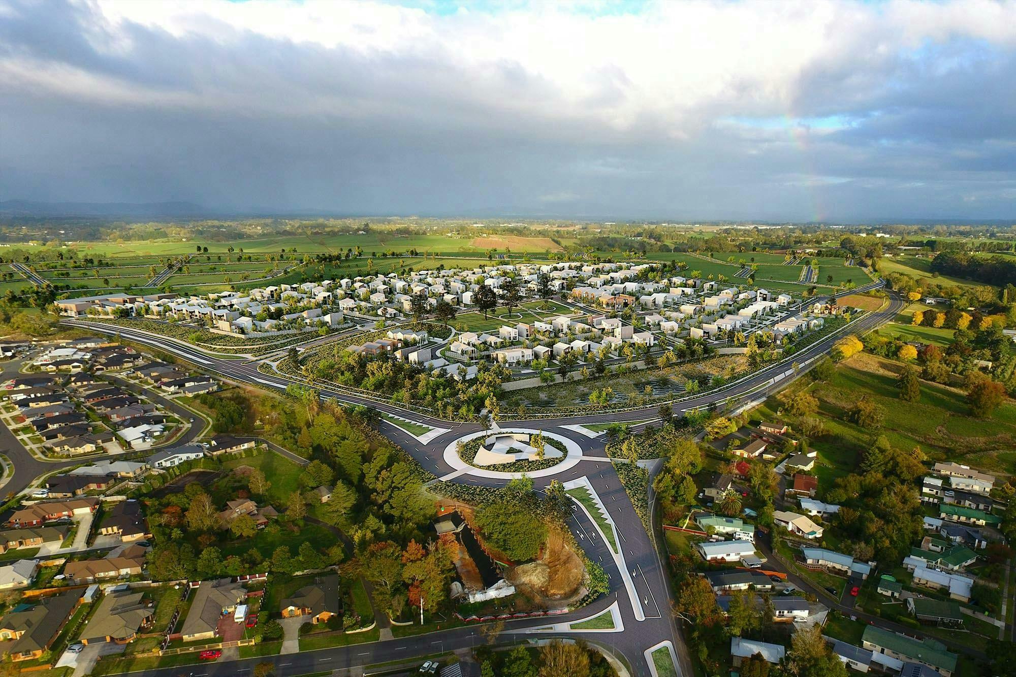 Aurora Masterplan Masterplan Construkt Architects Auckland Roundabout