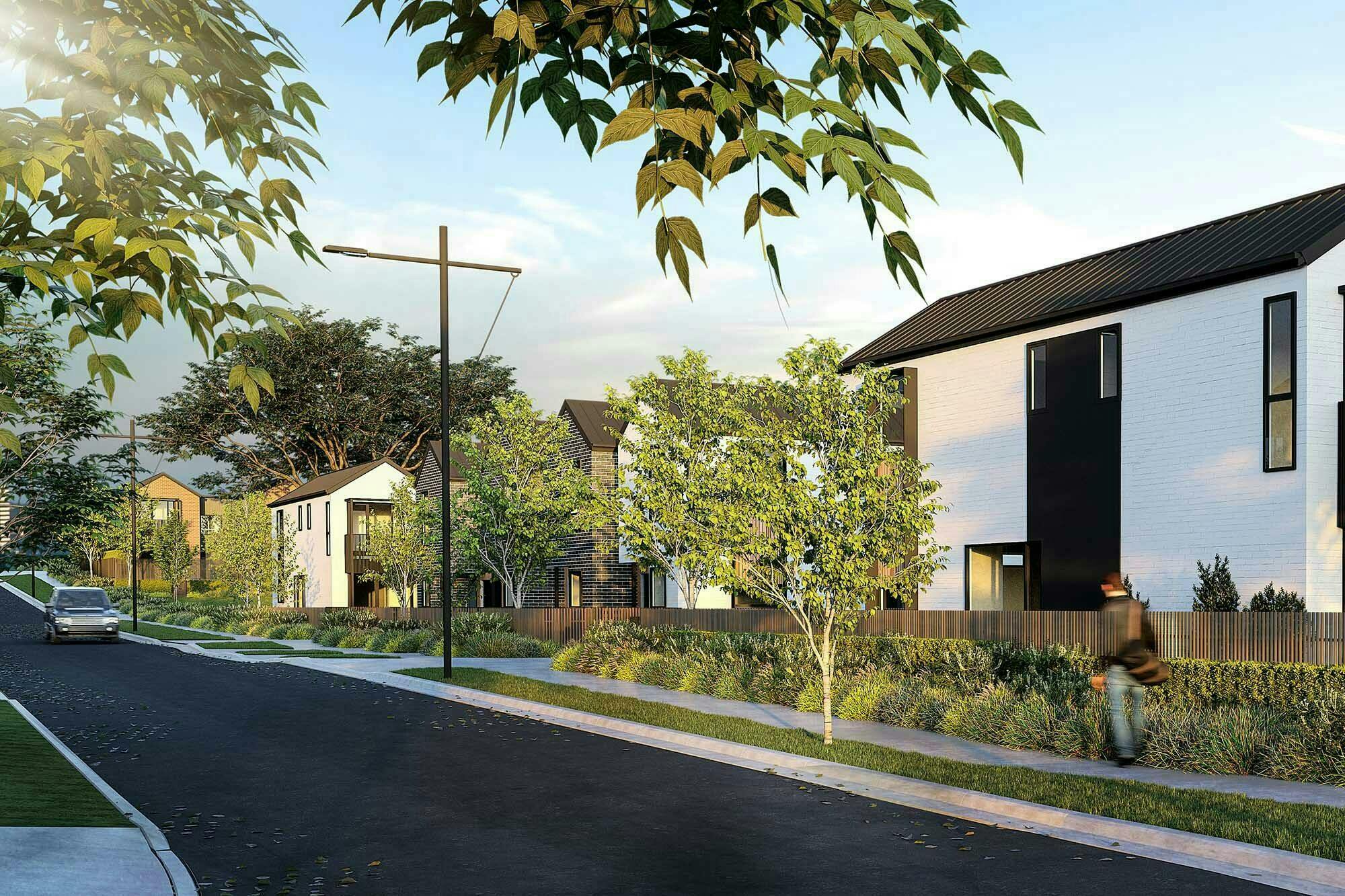 Aurora Superlots Modern Terraces Construkt Architects Auckland Street