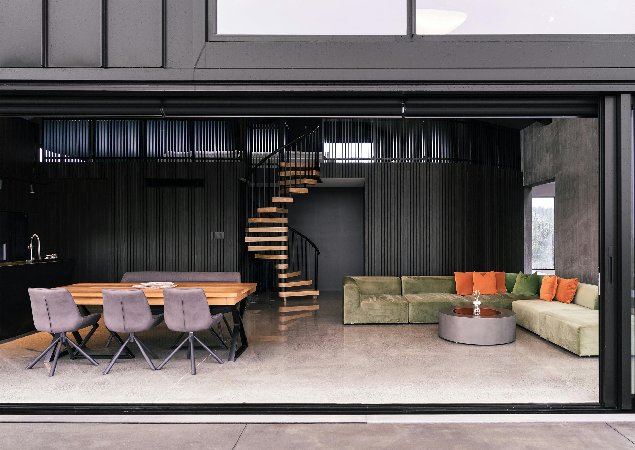 Azeem House Residential Architecture Construkt Architects Auckland Living and Dining