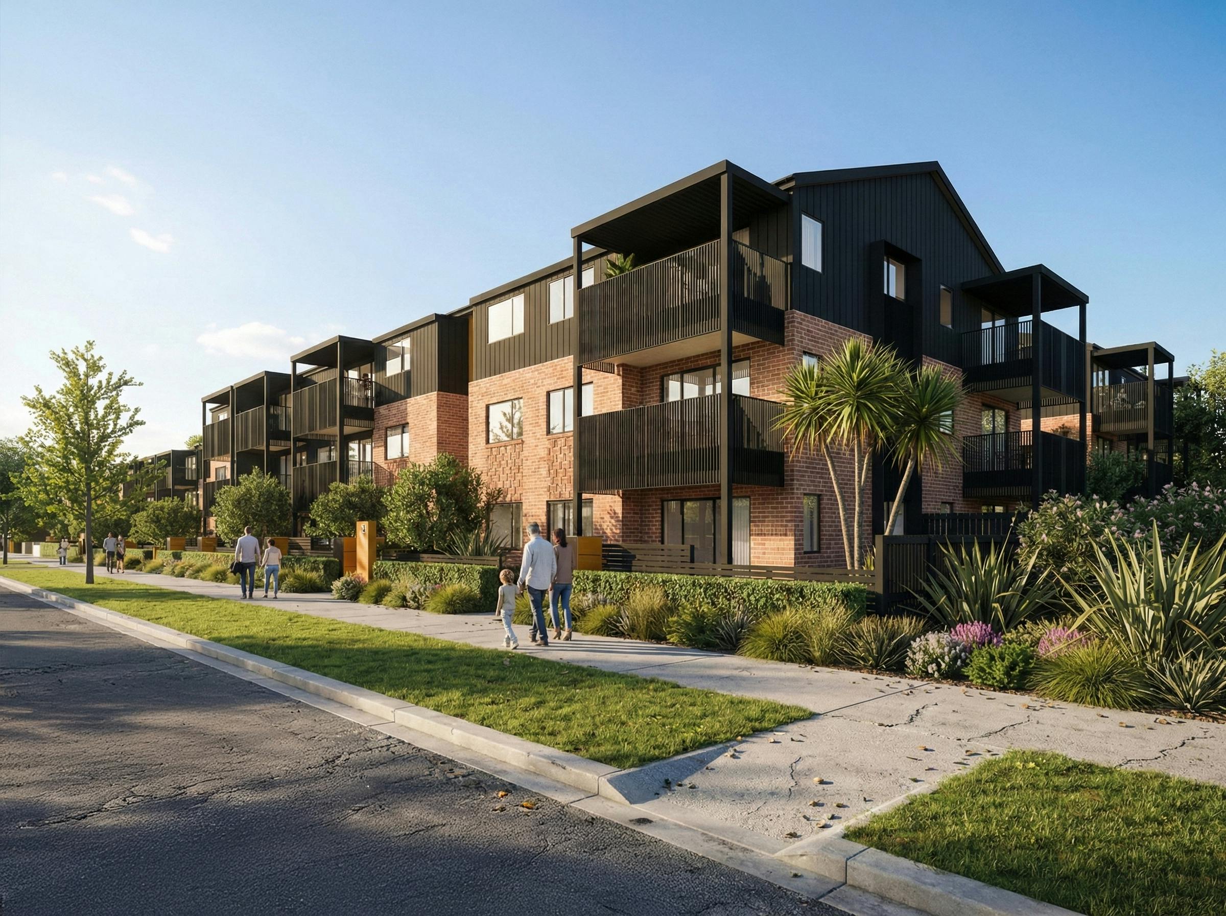 Bader Drive Apartments Modern Apartments Construkt Architects Auckland