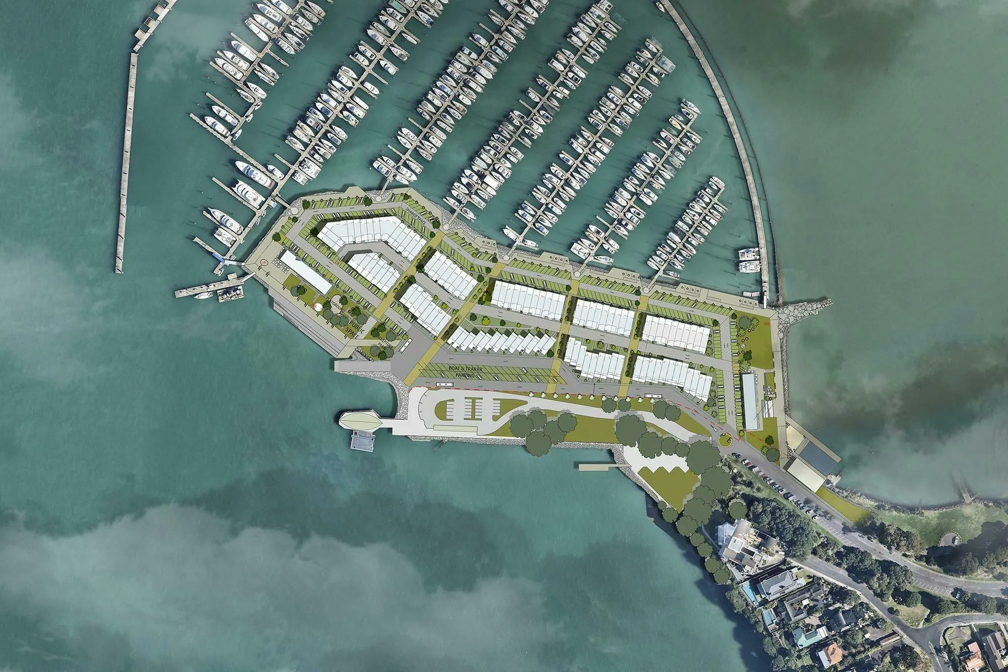 Bayswater Marina Residential Development Masterplanning Construkt Architects Auckland