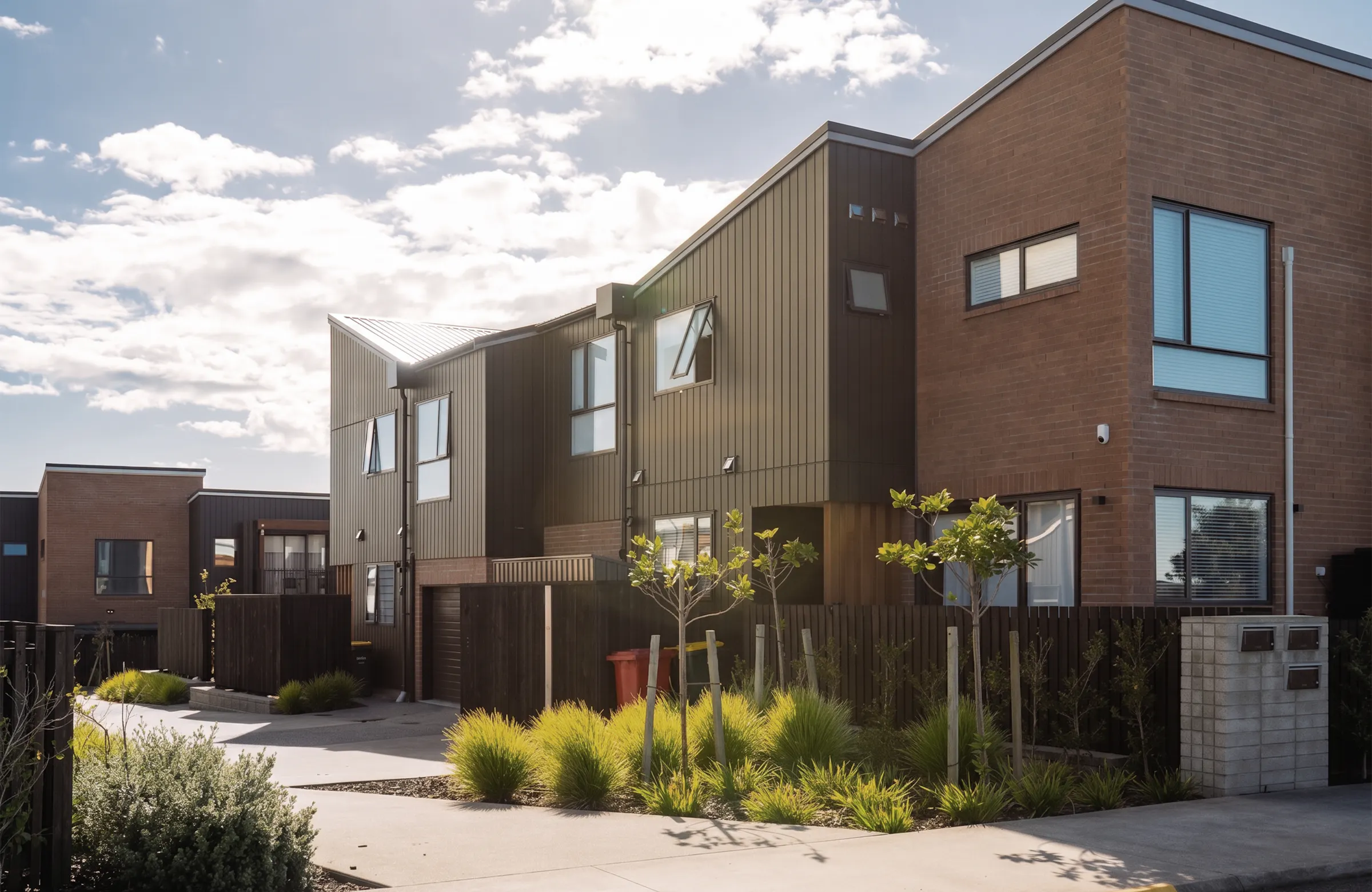 Buckley A Precinct Superlot BB15 Construkt Architects Hobsonville Point Auckland Front