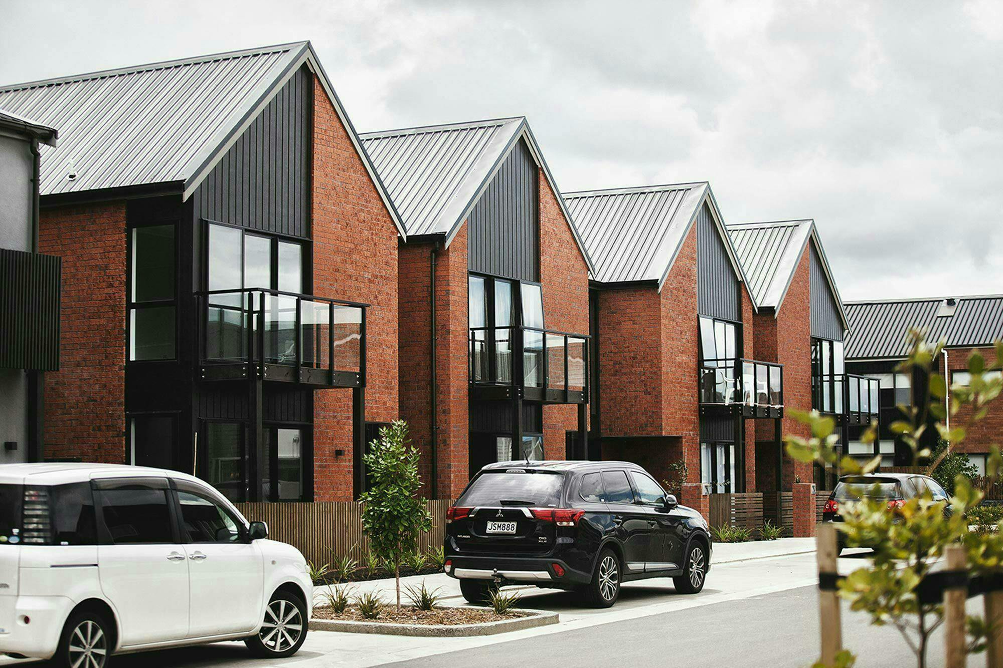 Buckley A Precinct Superlot BA29 Terraces Multi unit Construkt Architects Auckland Parking Bays