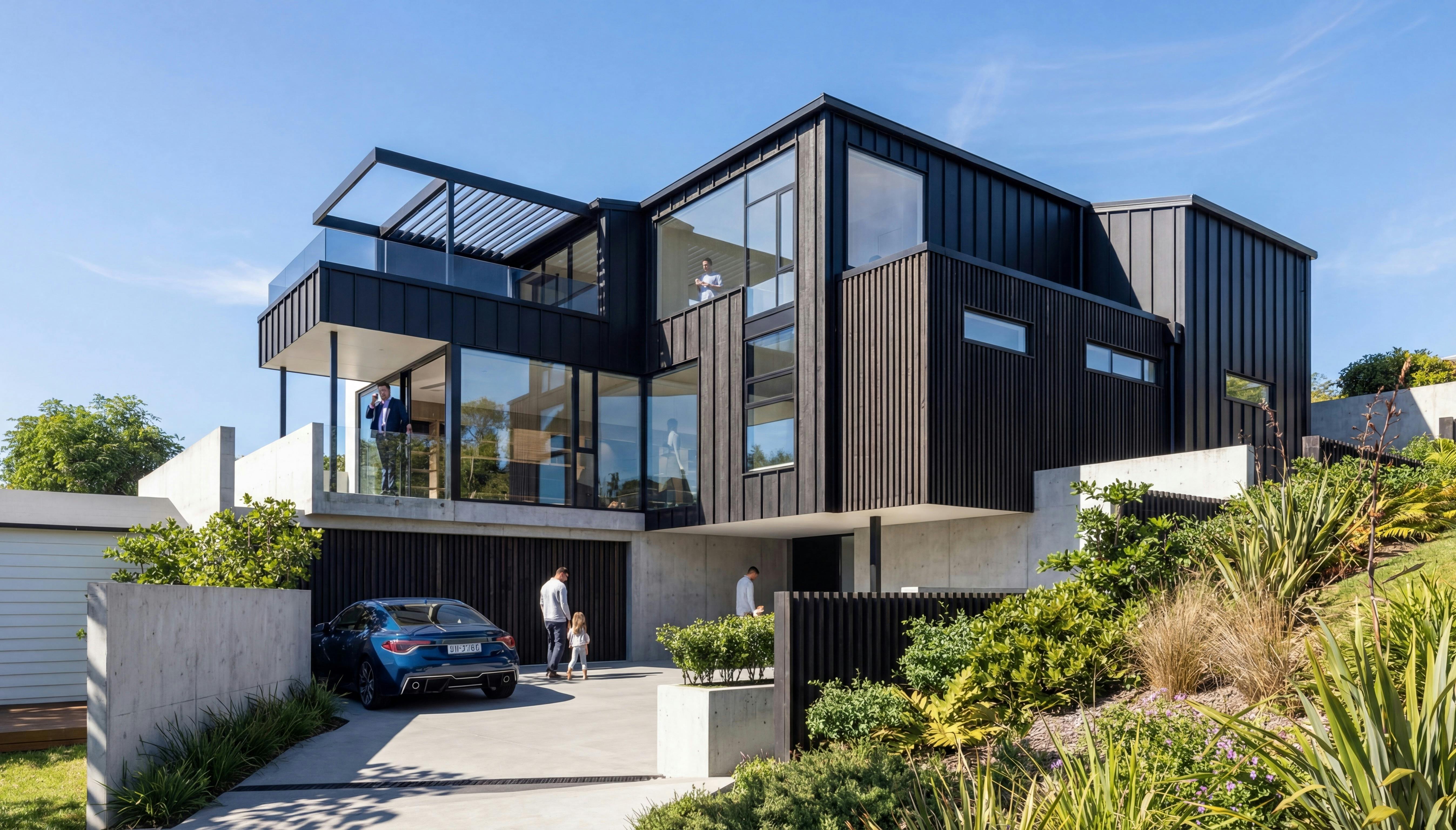 Cameron House Modern Home Construkt Architects Auckland
