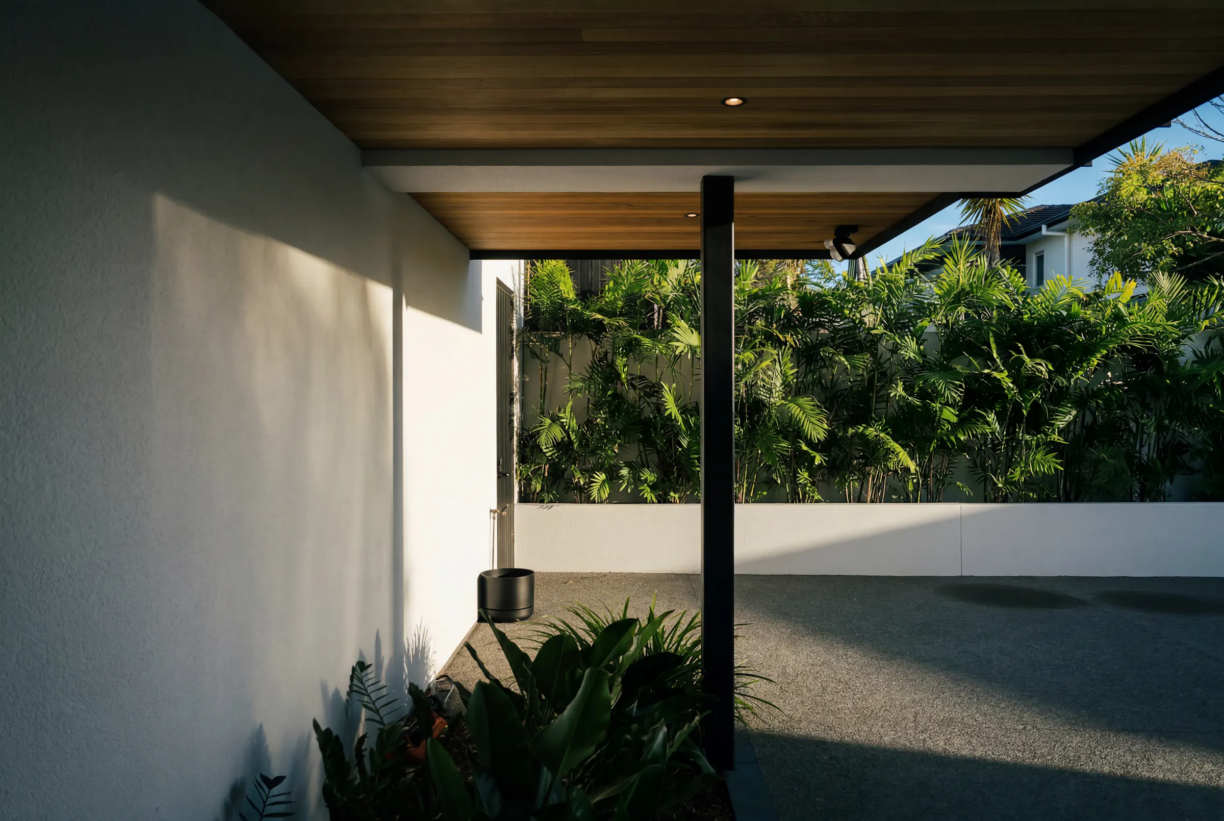 Cameron House Modern House Construkt Architects Auckland Driveway