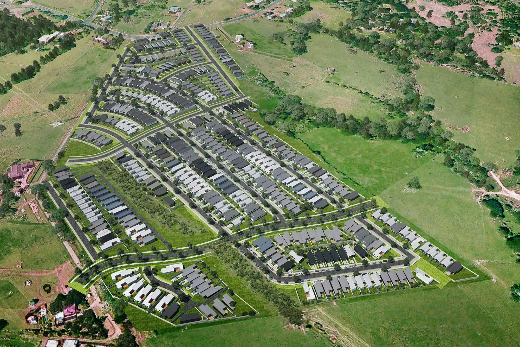 Cardinal West Masterplan Masterplanning Construkt Architects Auckland Aerial