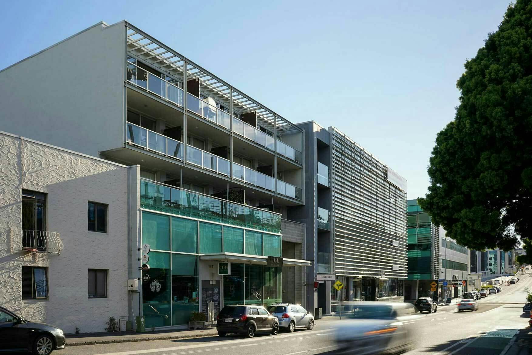 Carlton Gore Road Apartments Construkt Architects Auckland Street View