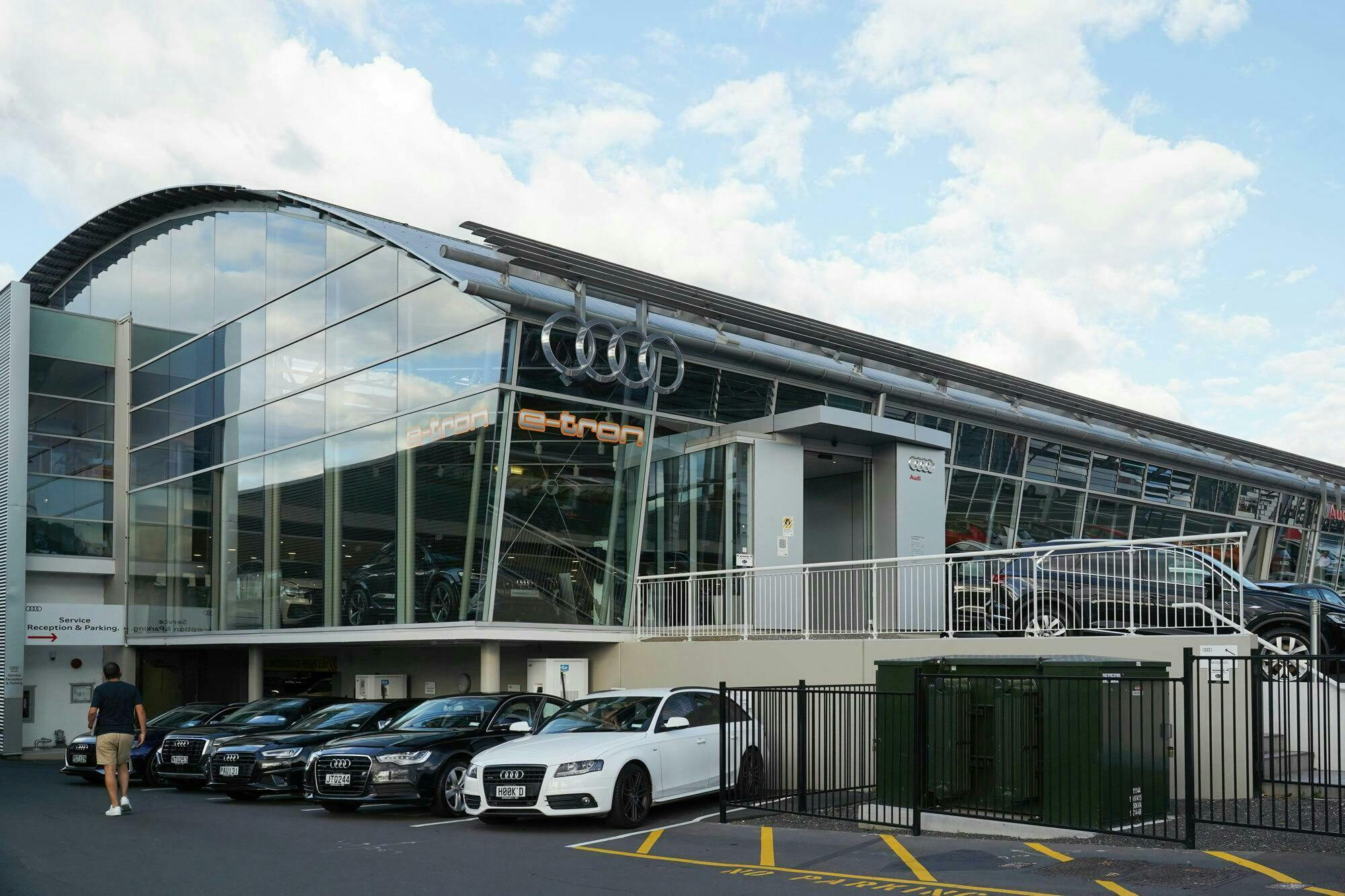 Continental Audi Newmarket Commercial Architecture Construkt Architects Auckland