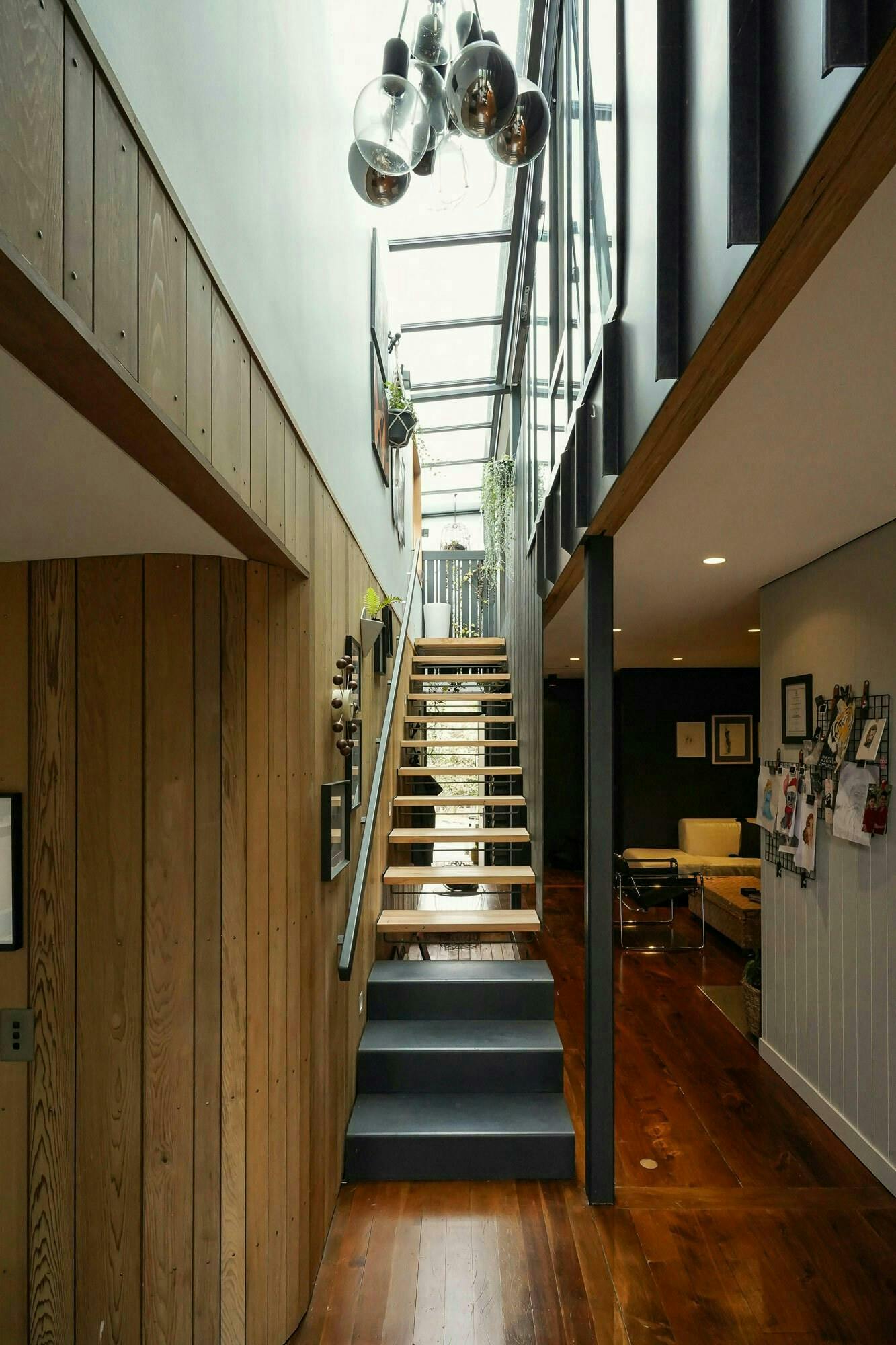 Dally Terrace Modern Standalone Construkt Architects Auckland Stairs