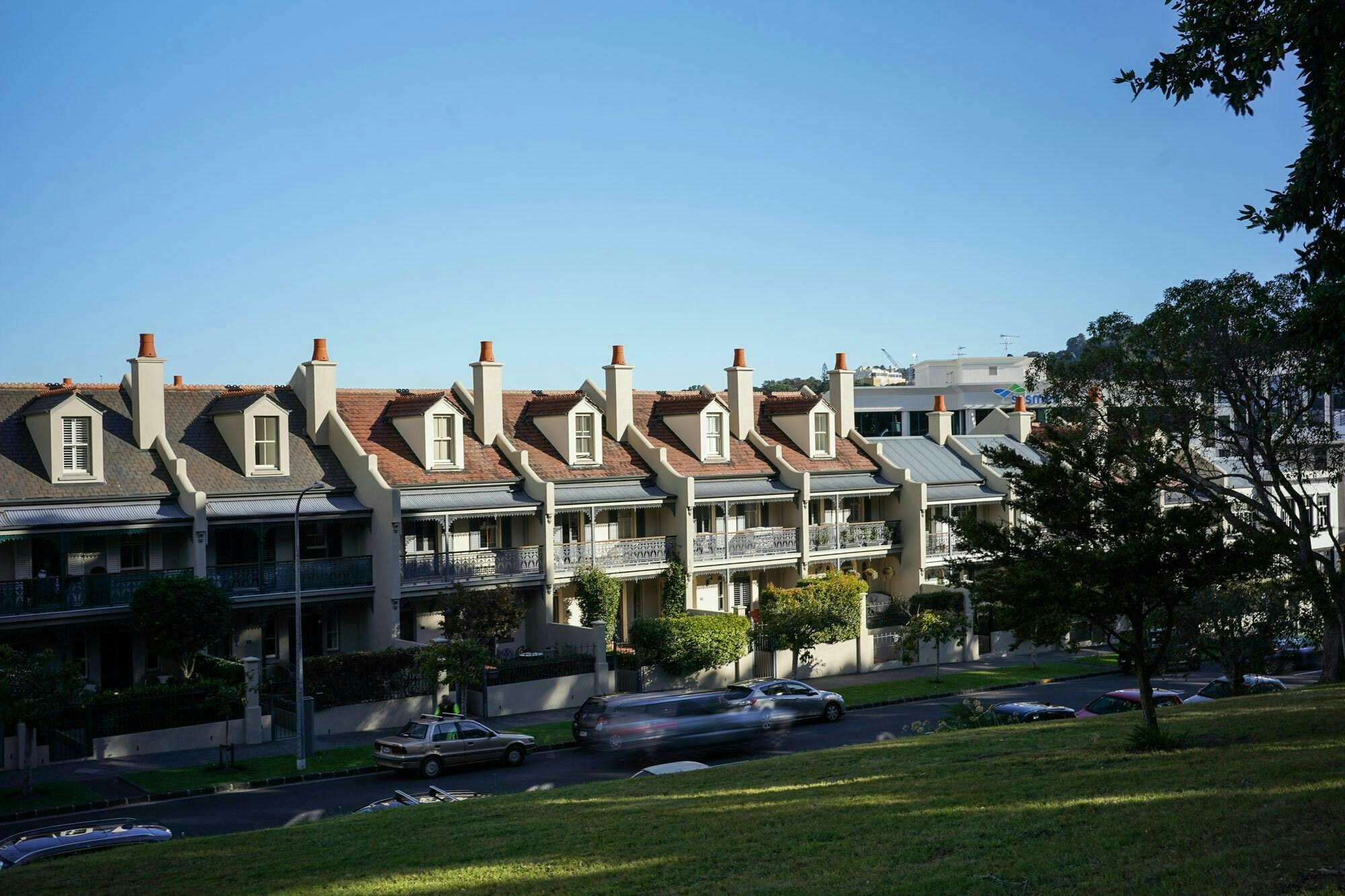 Domain Terraces Terraces Multi unit Construkt Architects Auckland High park view