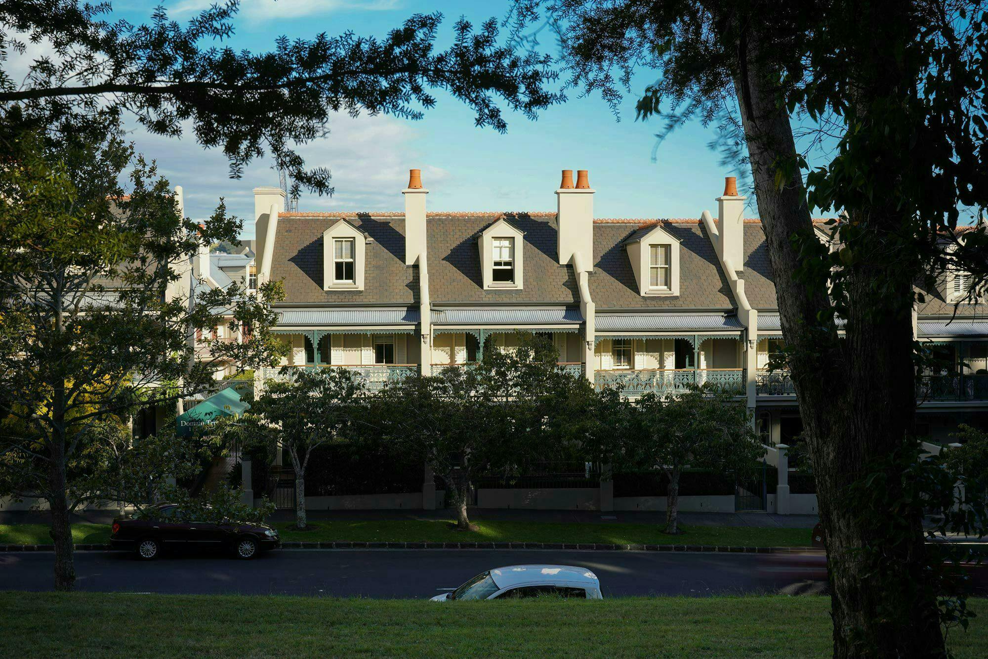 Domain Terraces Terraces Multi unit Construkt Architects Auckland Park Elevation