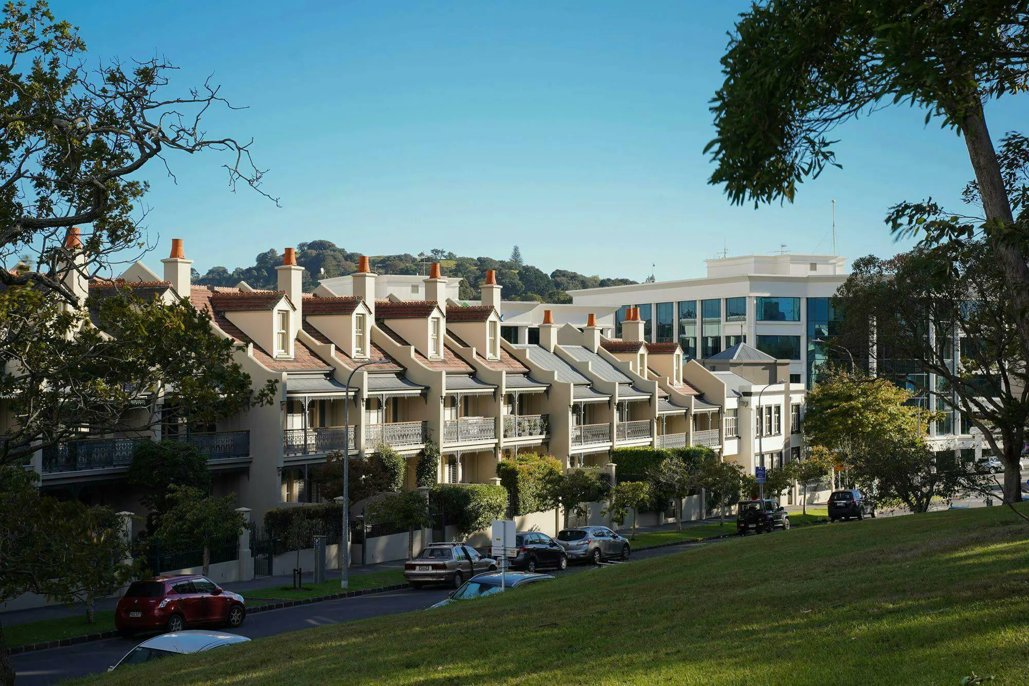 Domain Terraces Terraces Multi unit Construkt Architects Auckland Park View