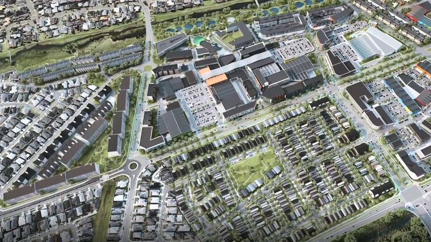 East Quarter Masterplan Masterplanning Construkt Architects Auckland Aerial