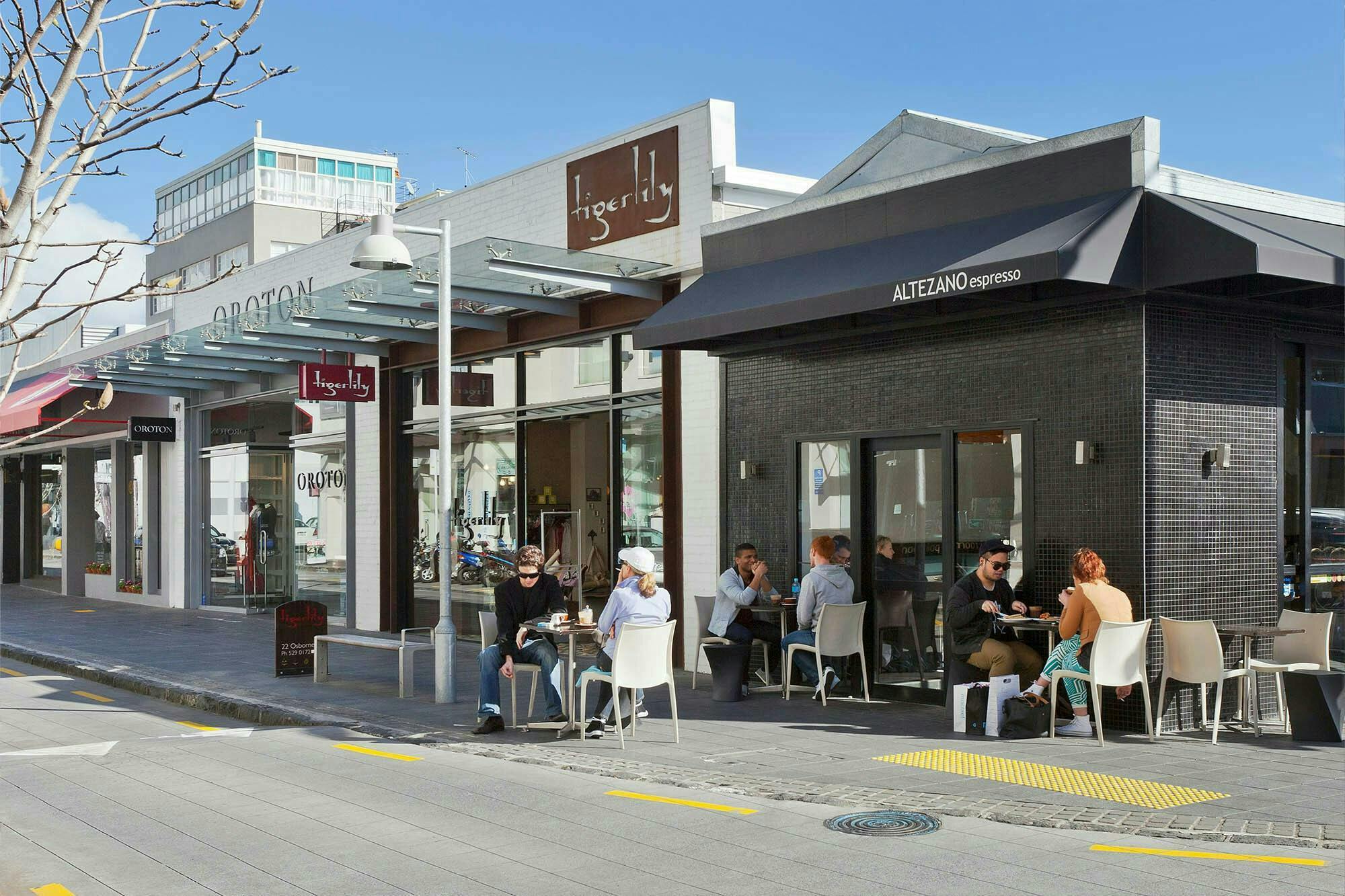 Hayes Foundry Regeneration Retail Construkt Architects Auckland Corner Cafe