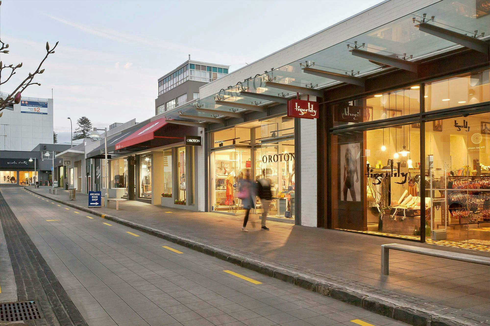 Hayes Foundry Regeneration Retail Construkt Architects Auckland Evening 2