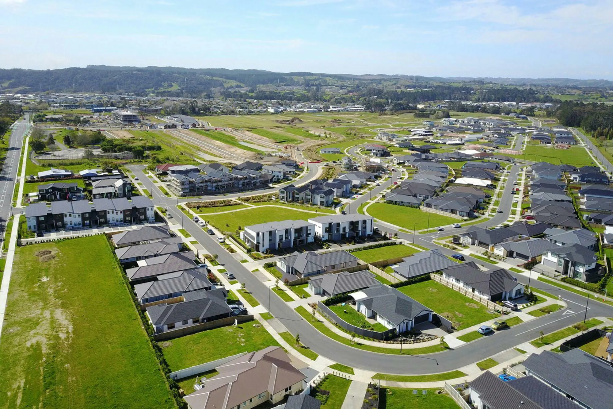 Huapai Triangle Precincts Masterplanning Construkt Architects Auckland Aerial 2