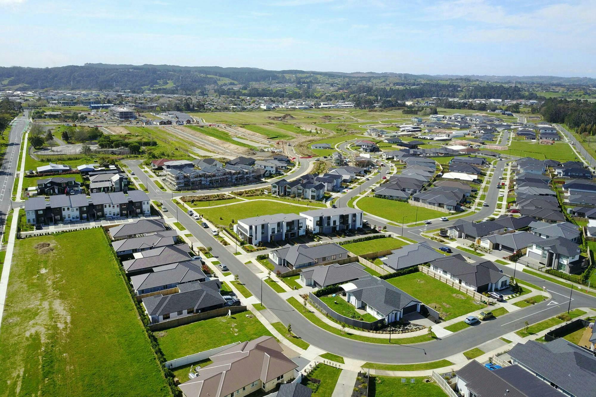 Huapai Triangle Precincts Masterplanning Construkt Architects Auckland Aerial 2