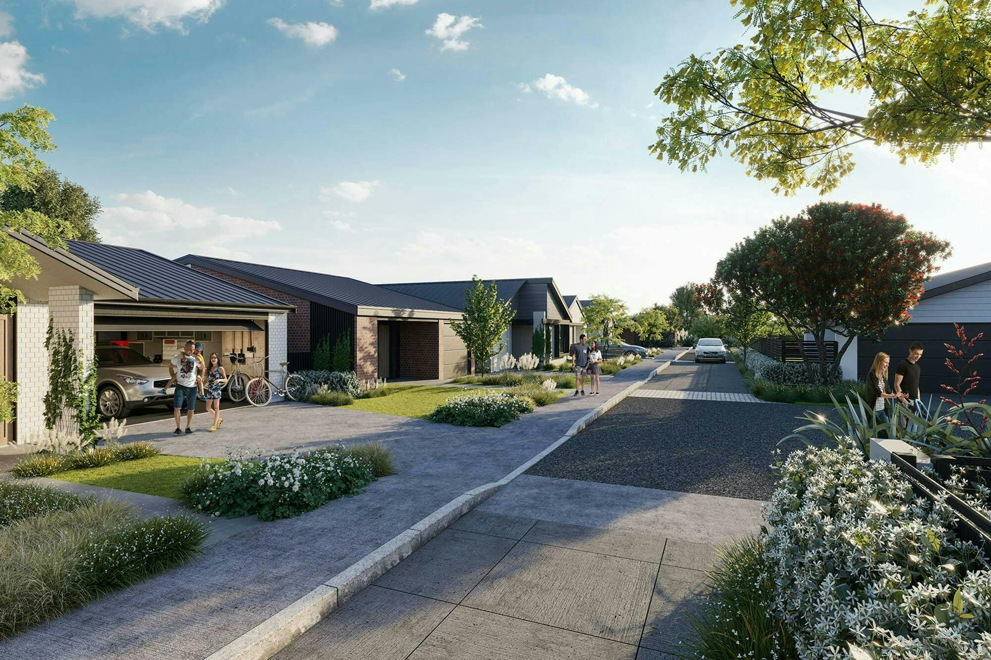 Hunua Views Masterplan Construkt Architects Auckland Garages