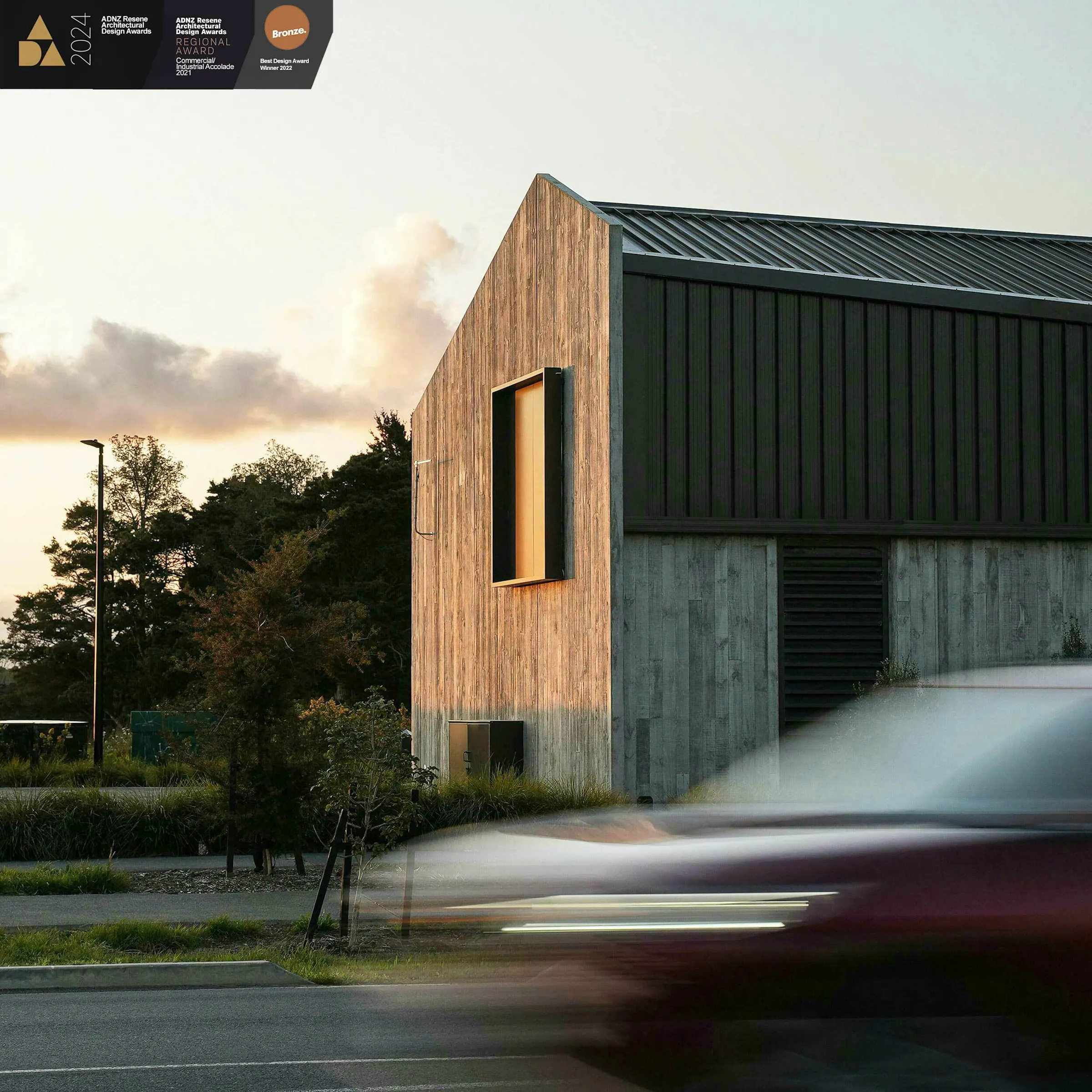 Hunua Views Pump Station Industrial Construkt Architects Auckland Award Banner