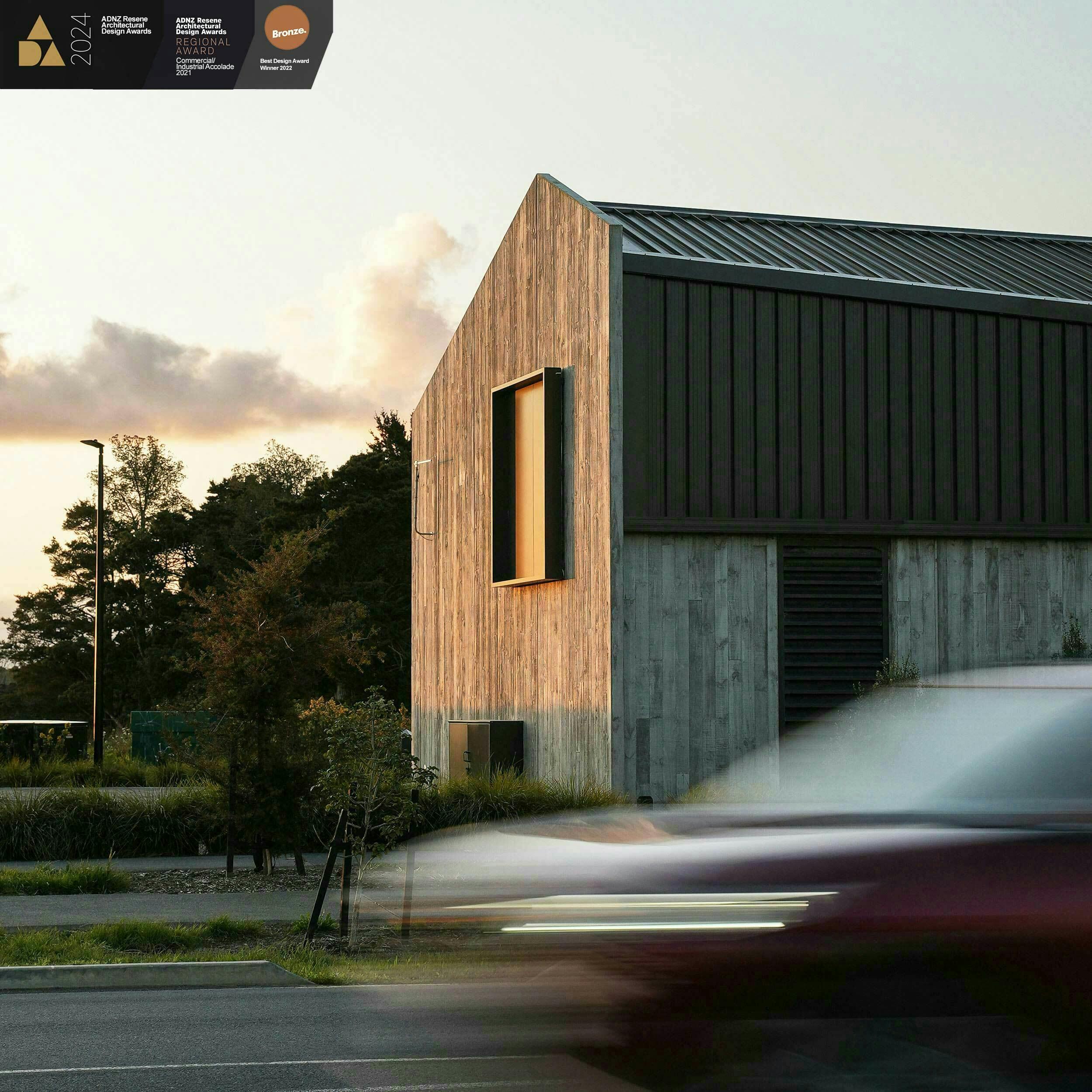 Hunua Views Pump Station Industrial Construkt Architects Auckland Award Banner