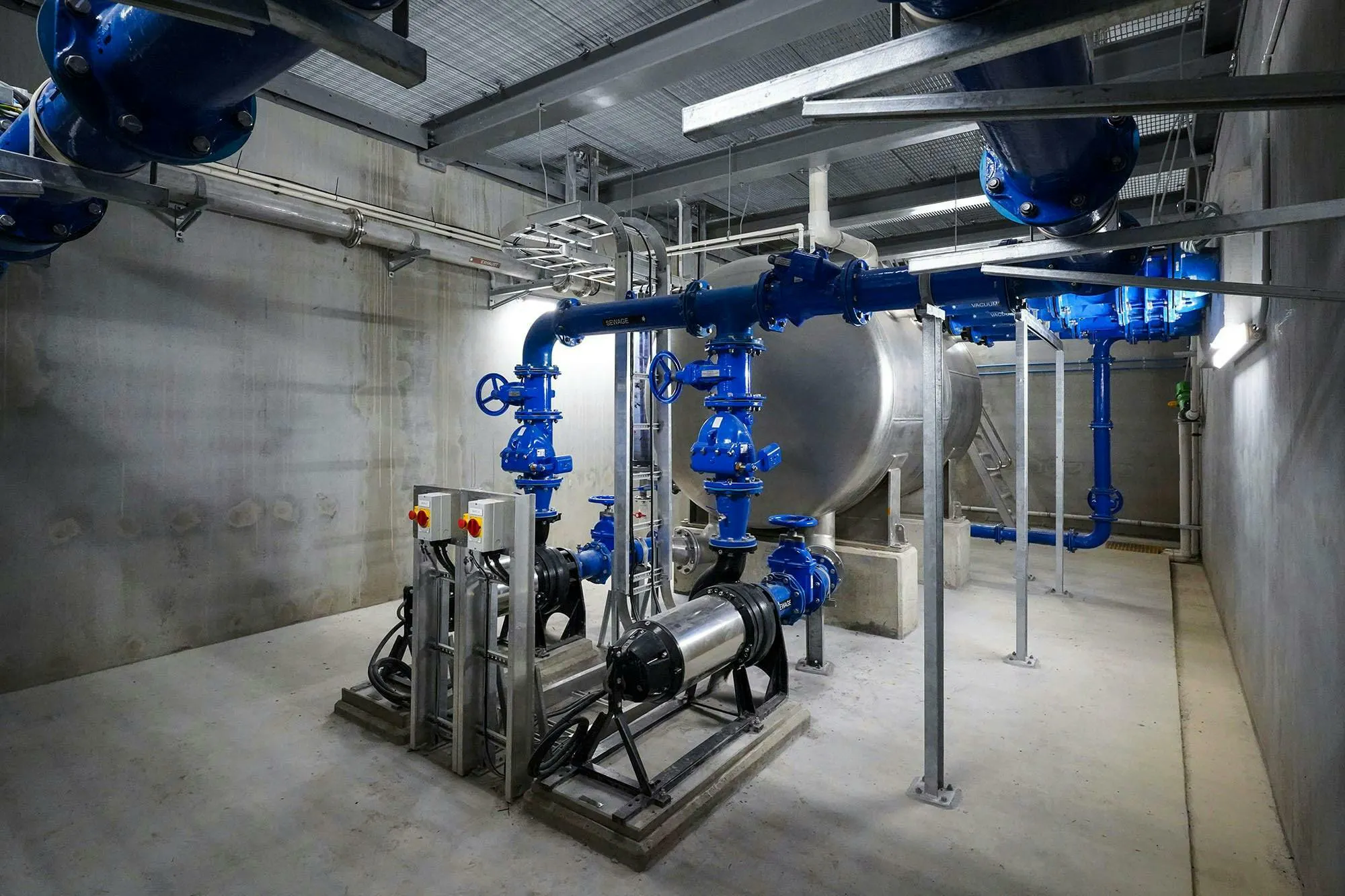 Hunua Views Pump Station Industrial Construkt Architects Auckland Interior 2