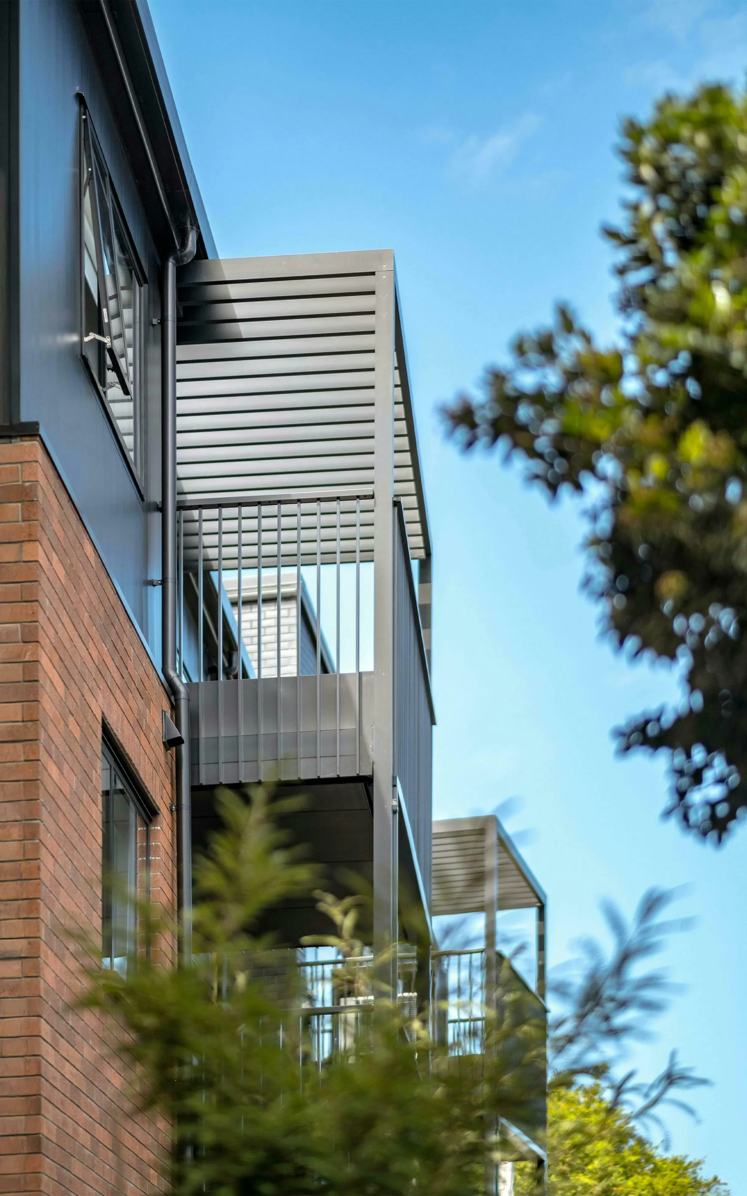 Kaweka Apartments Modern Apartments Construkt Architects Auckland Balcony closeup