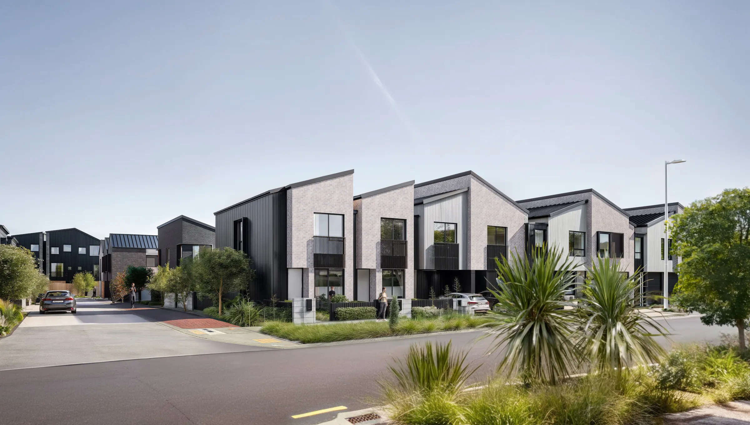 Kokowai Modern Apartments Costrukt Architects Auckland Planting