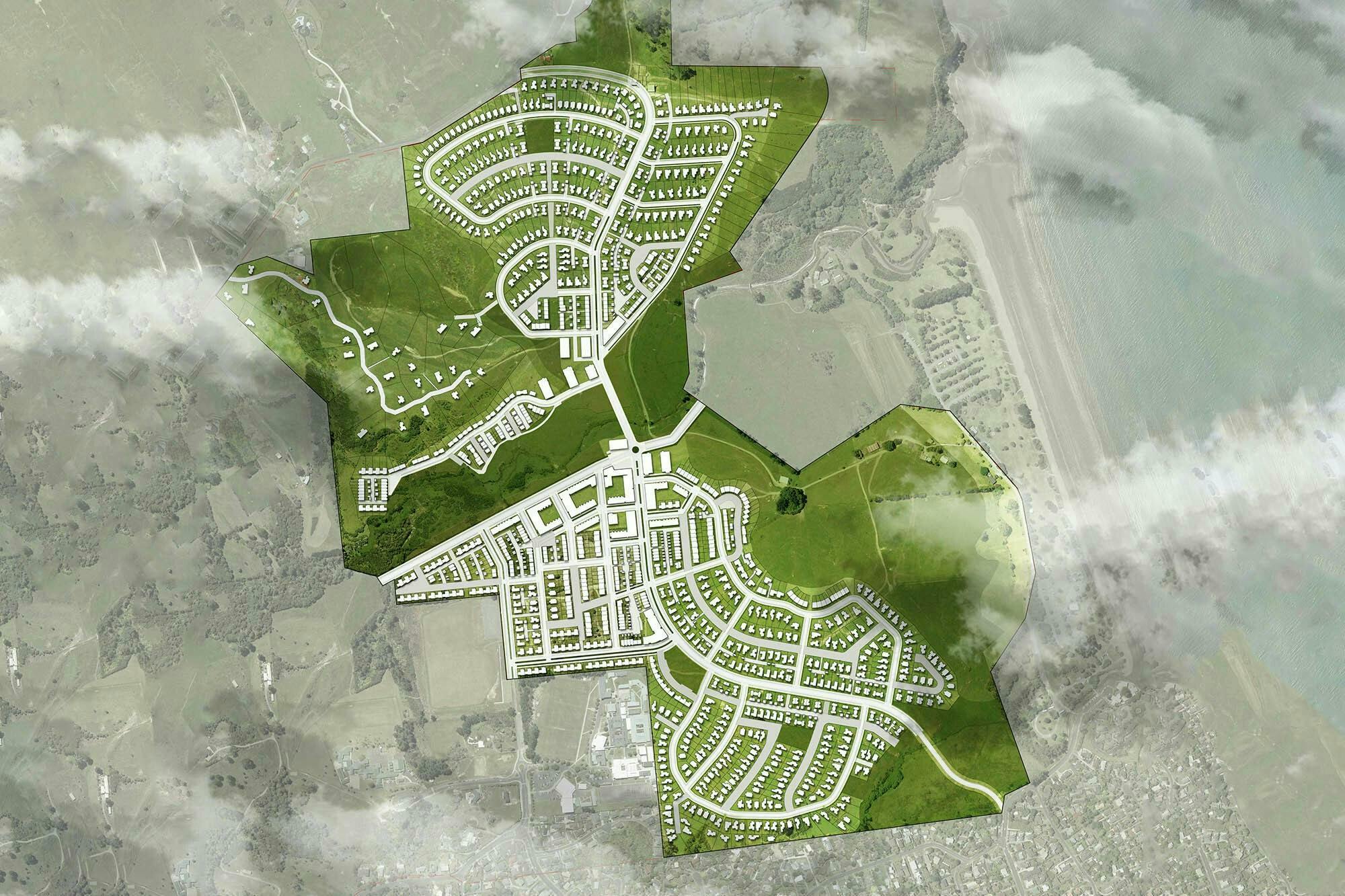Long Bay Masterplan Masterplan Construkt Architects Auckland