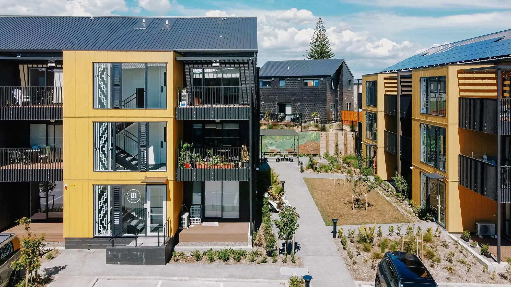 Moroki Apartments Modern Apartments Construkt Architects Auckland Apartment view