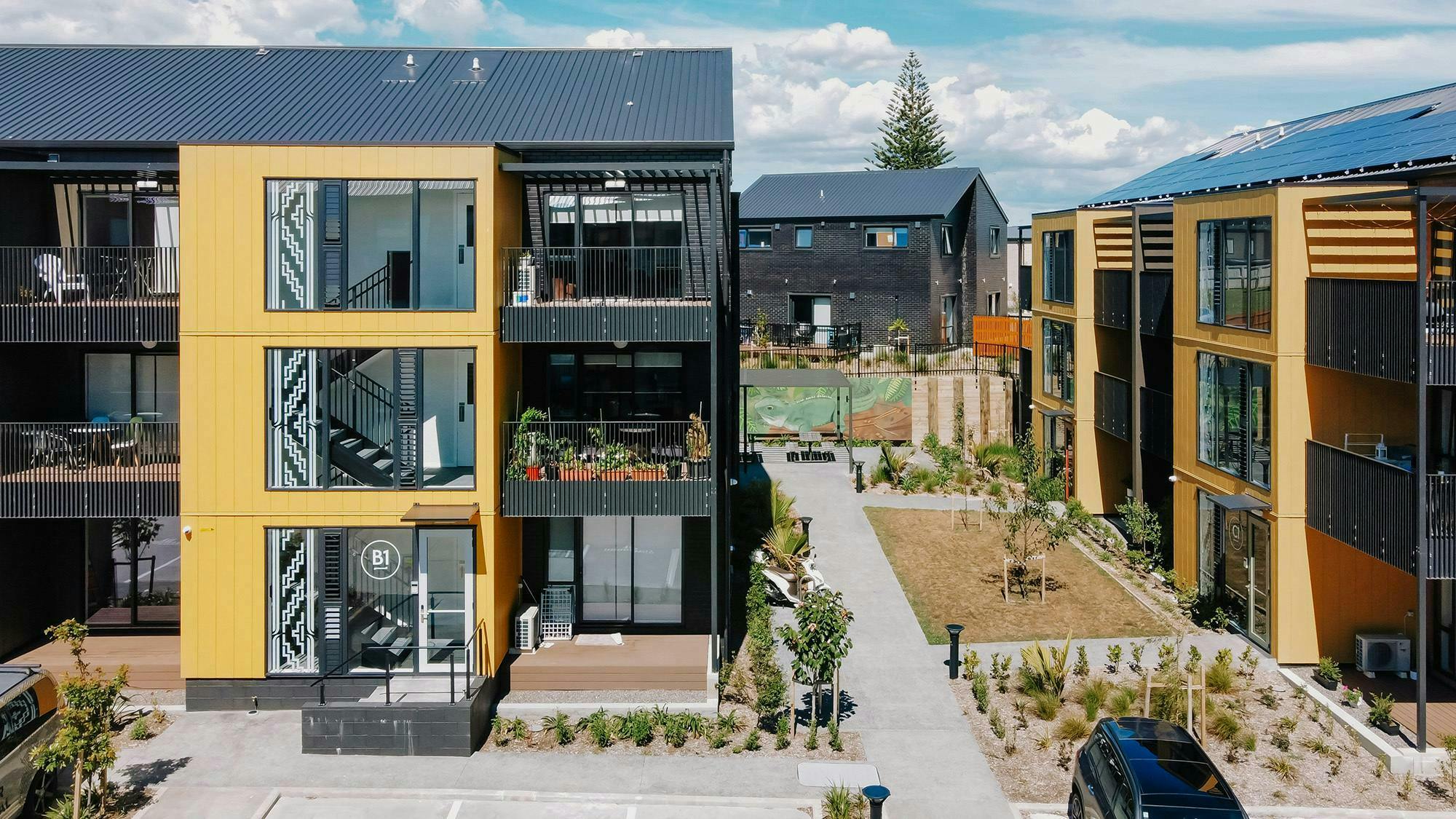 Moroki Apartments Modern Apartments Construkt Architects Auckland Apartment view