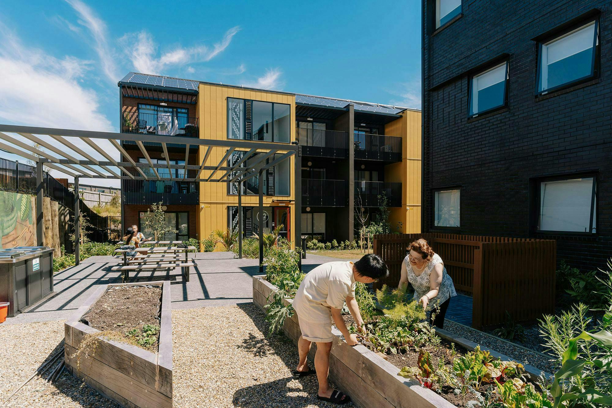 Moroki Apartments Modern Apartments Construkt Architects Auckland Communal area