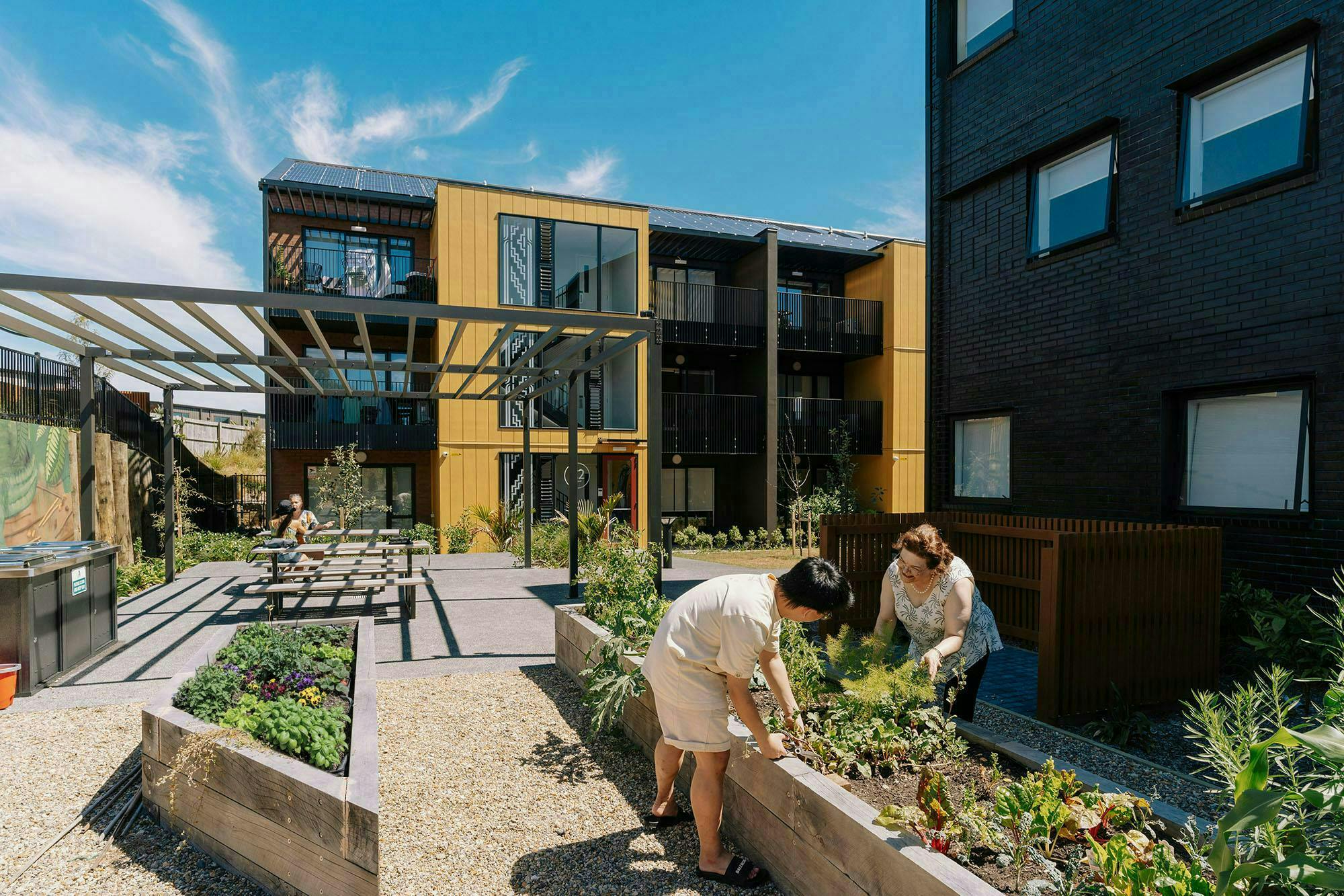 Moroki Apartments Modern Apartments Construkt Architects Auckland Communal area