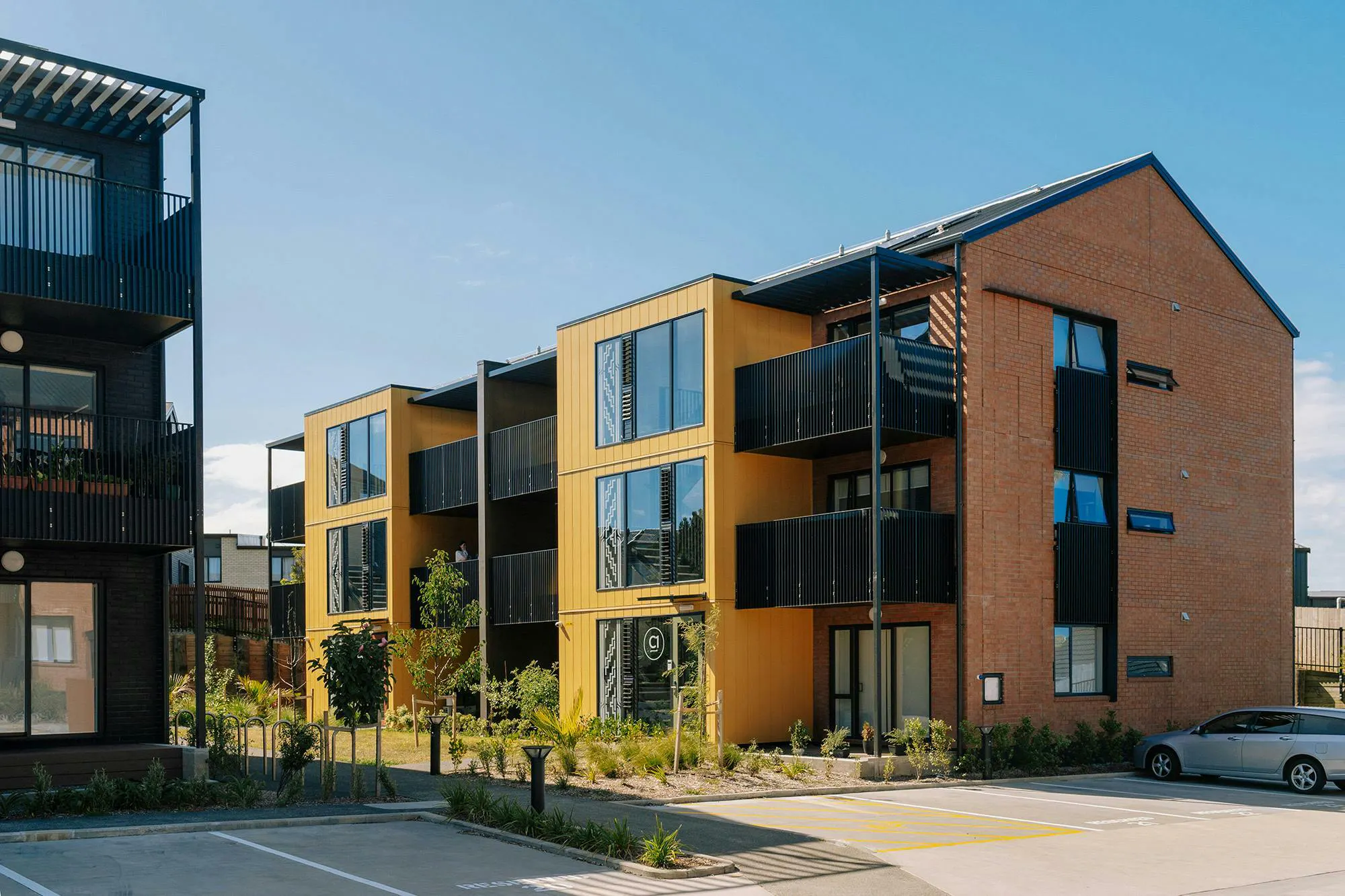 Moroki Apartments Modern Apartments Construkt Architects Auckland Parking 3