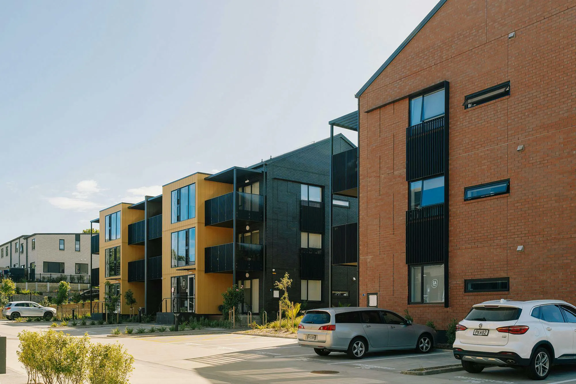 Moroki Apartments Modern Apartments Construkt Architects Auckland Parking
