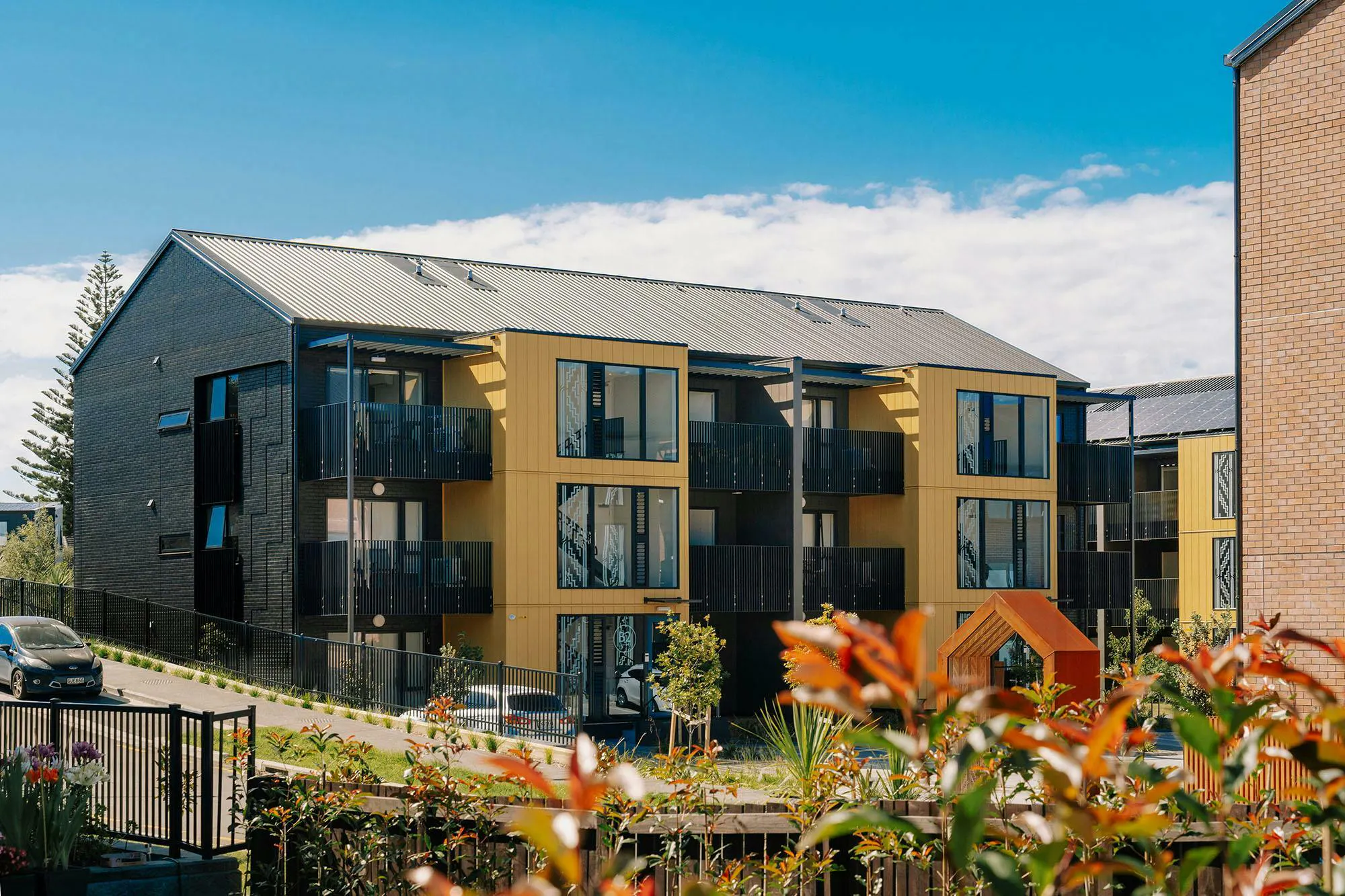 Moroki Apartments Modern Apartments Construkt Architects Auckland Perspective
