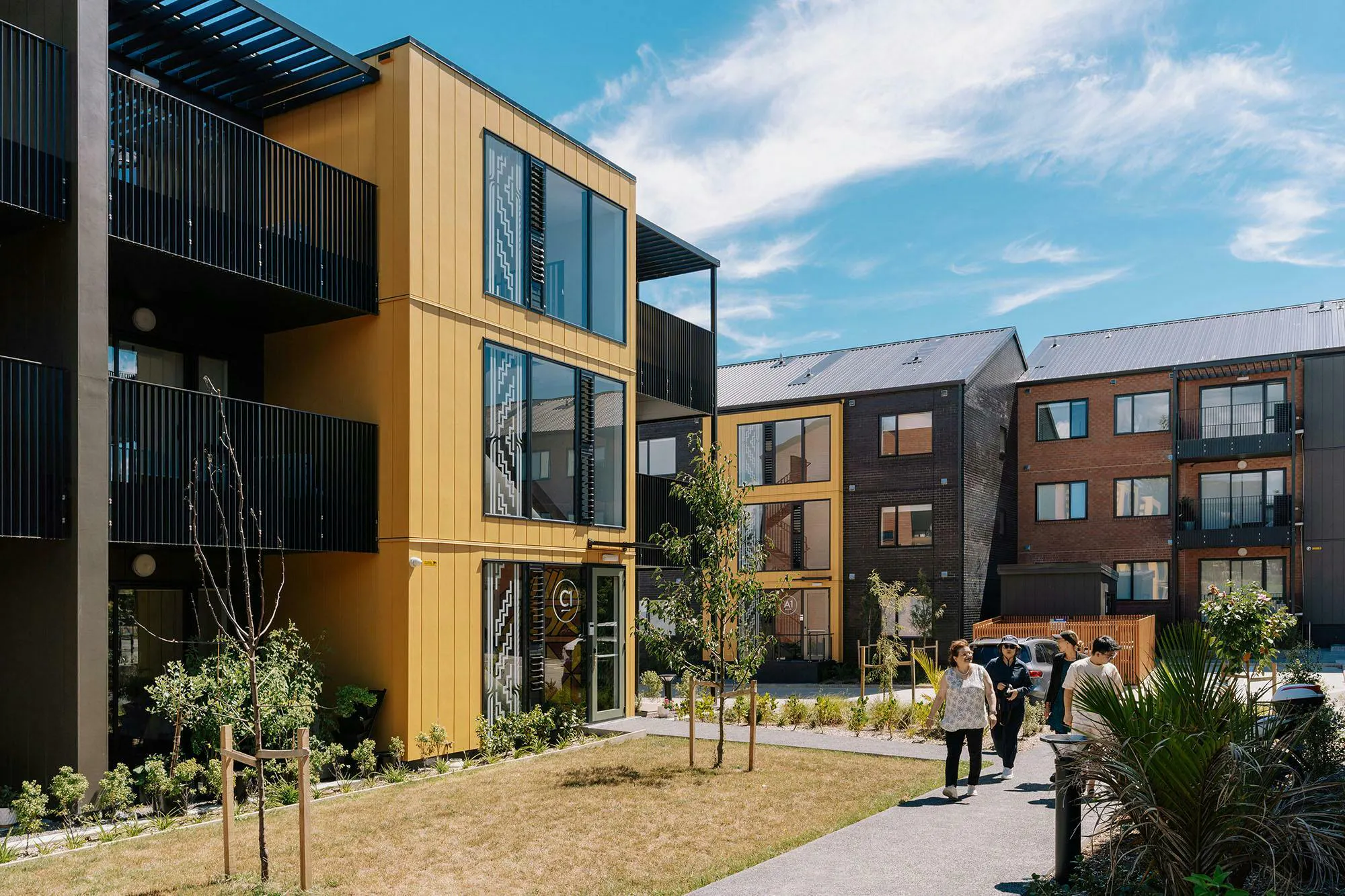 Moroki Apartments Modern Apartments Construkt Architects Auckland Walkway