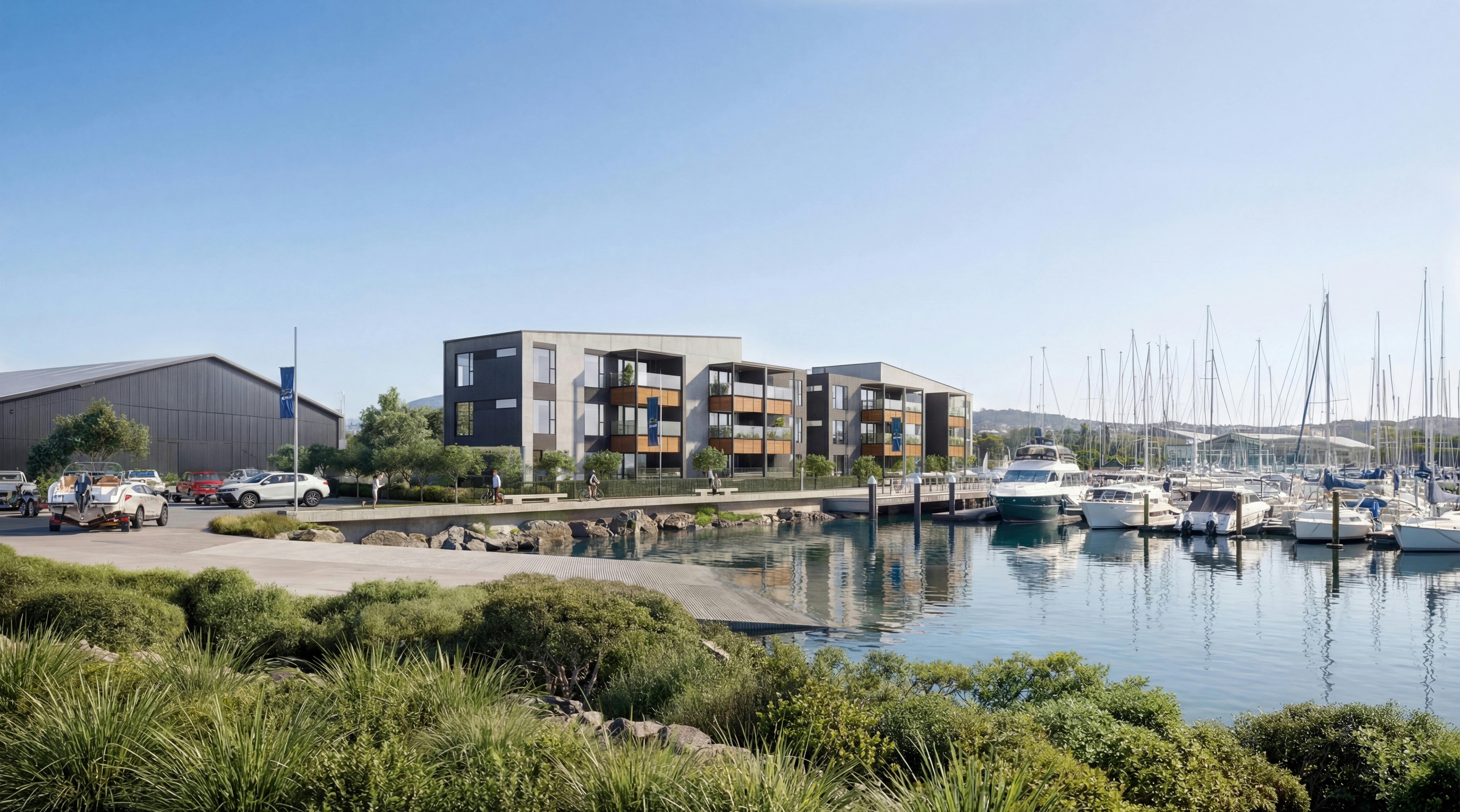 Nikau Apartments Modern Apartments Construkt Architects Auckland Boatramp