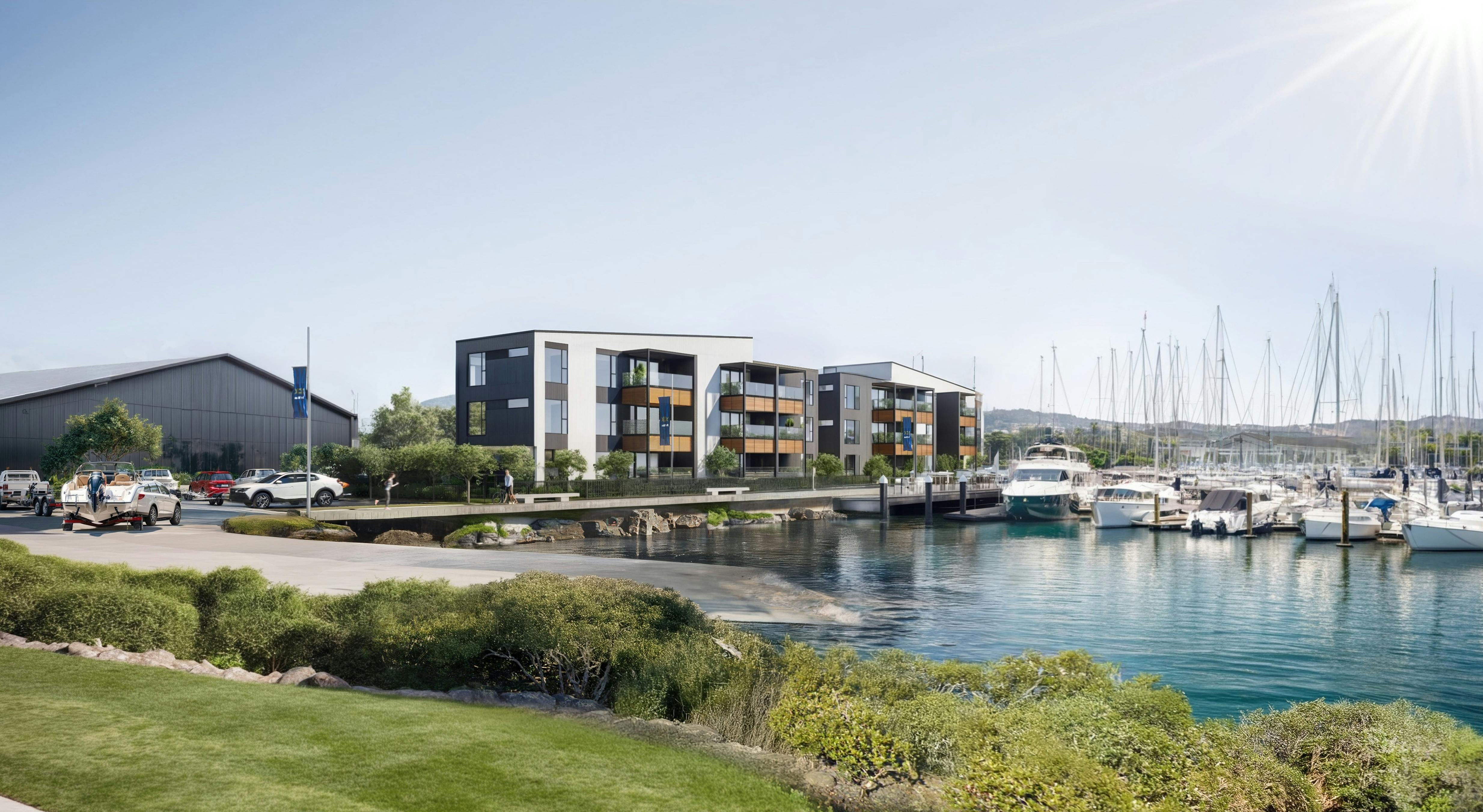 Nikau Apartments Modern Apartments Construkt Architects Auckland Boatramp
