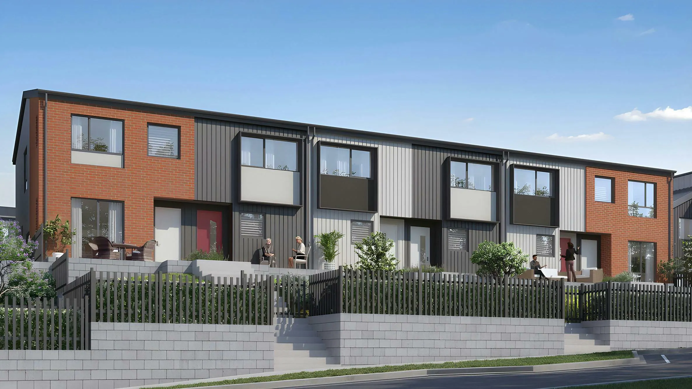 Okahukura Albany Development Construkt Architects Auckland Terrace Housing