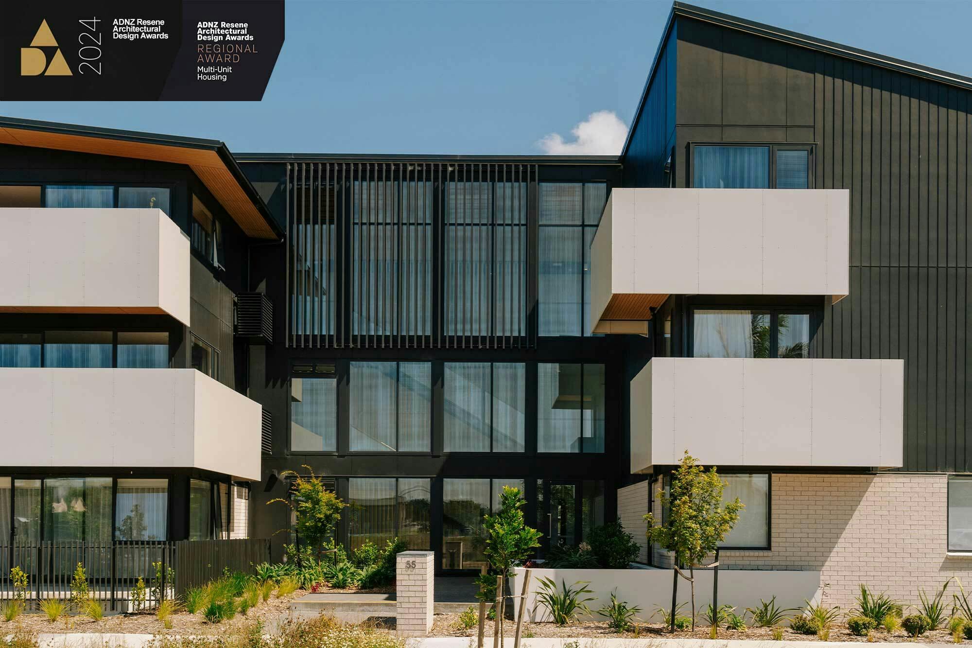 Owairaka Development Multi unit Construkt Architects Auckland Award Banner